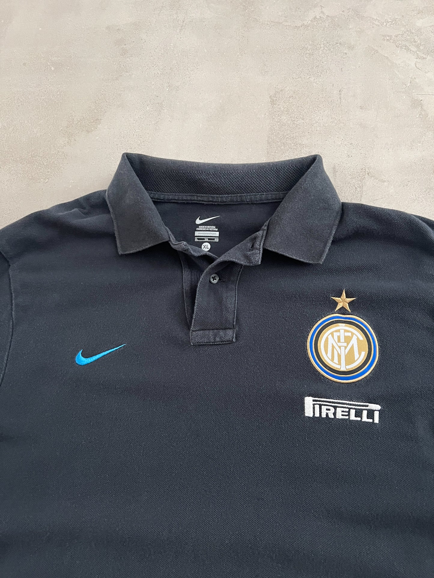BLACK INTER MILAN NIKE LONGSLEEVE - 2000S - XL/L