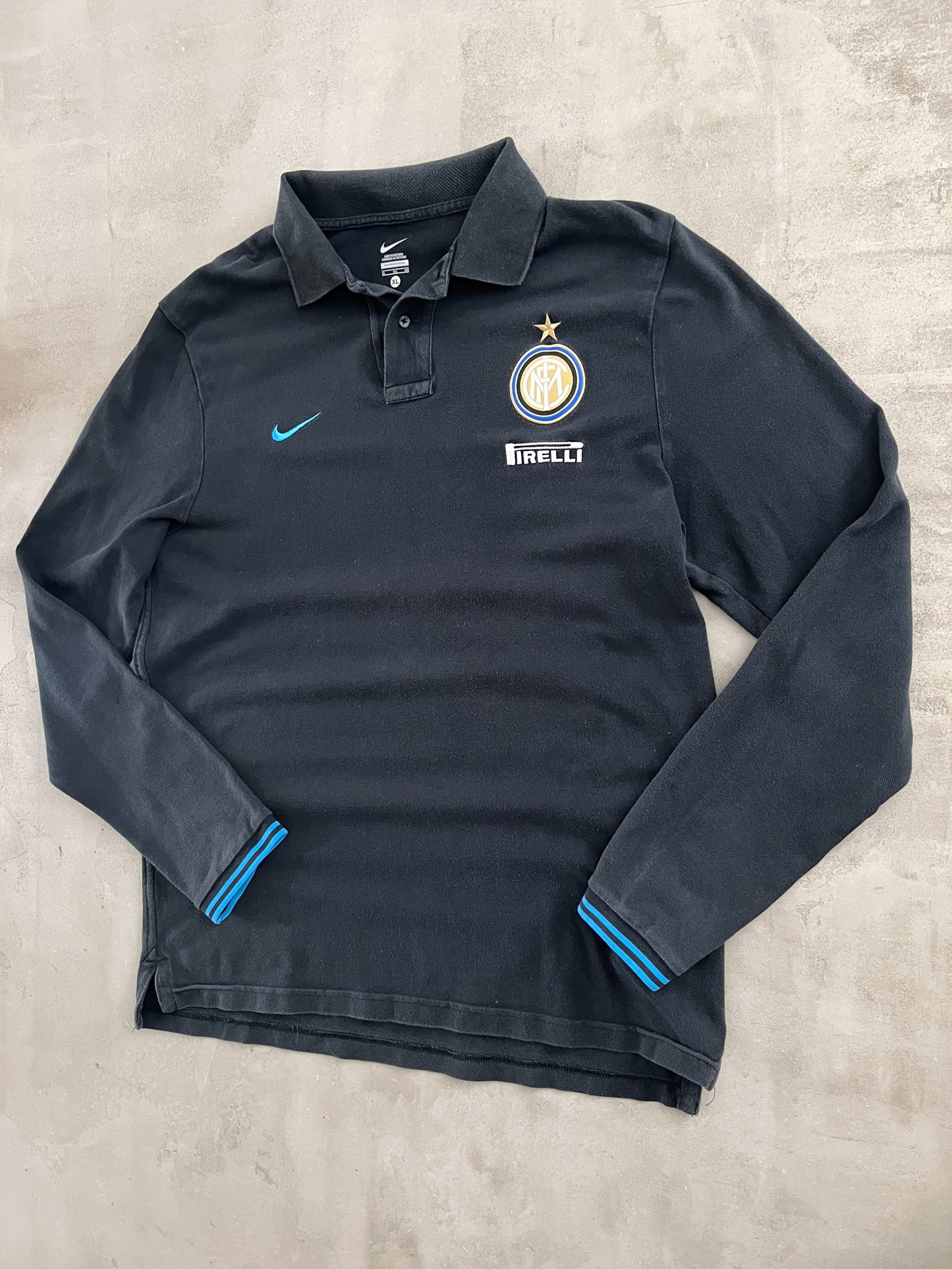 BLACK INTER MILAN NIKE LONGSLEEVE - 2000S - XL/L