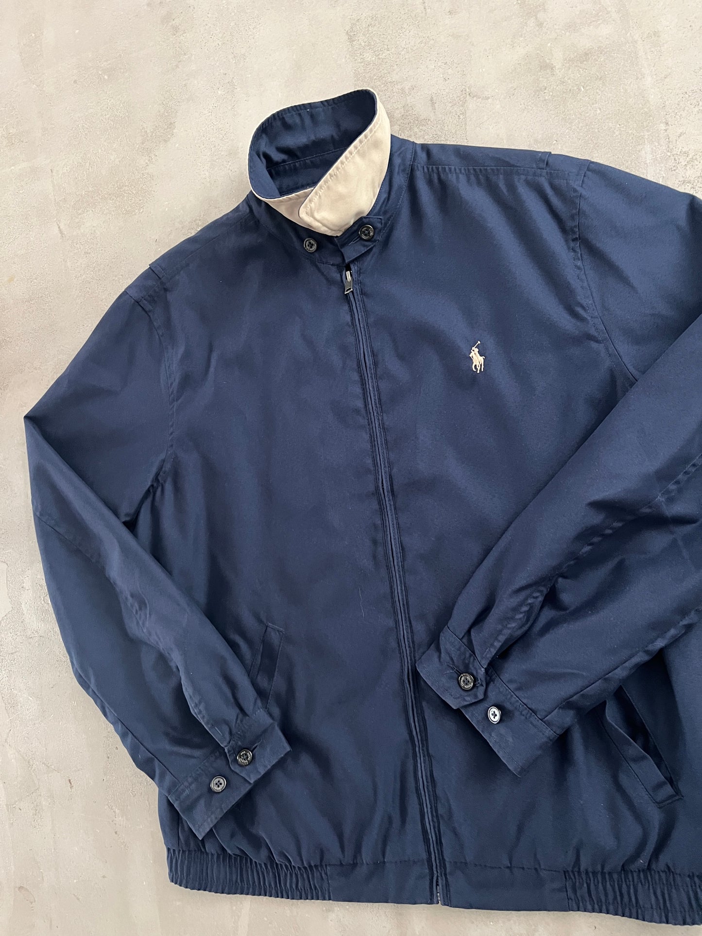 NAVY RALPH LAUREN JACKET - 2000S - M/L