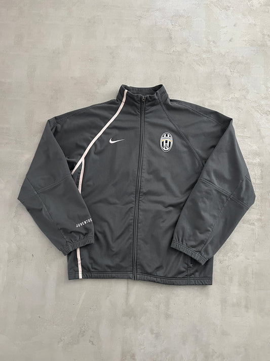 GREY/PINK JUVENTUS NIKE JACKET - 2000S - L