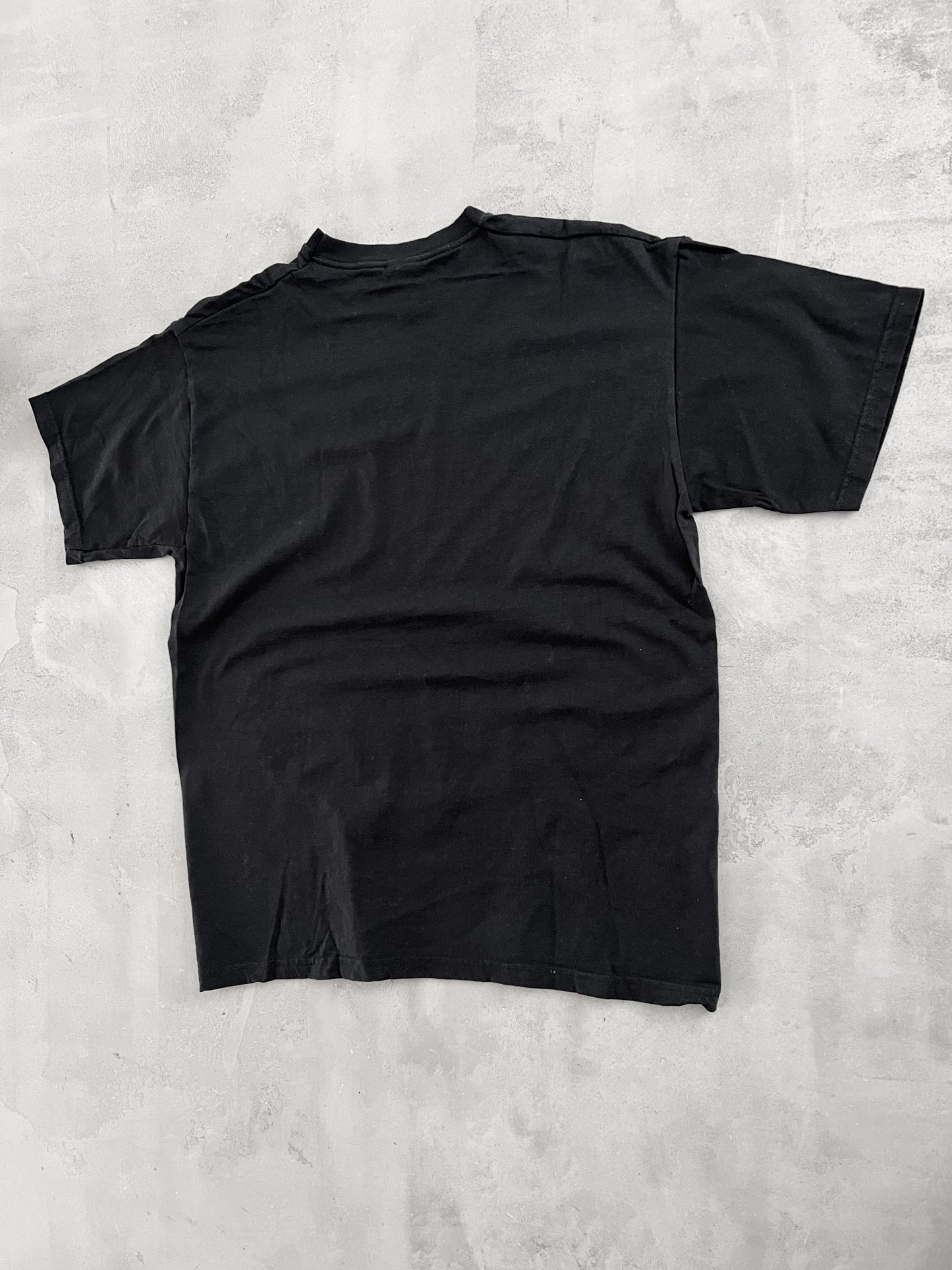 BLACK PLAYSTATION PROMO TEE - 1990S - M