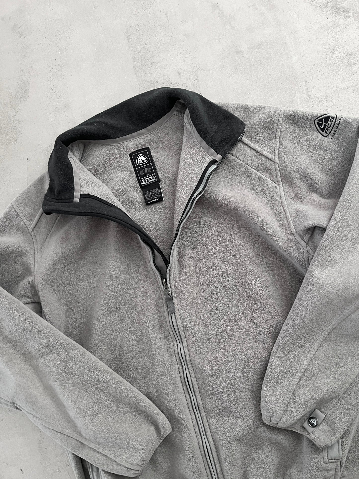 GREY NIKE ACG FLEECE - 2000S - L