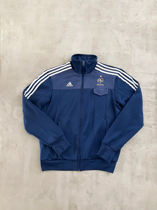 NAVY FRANCE TRACK JACKET - 2000S - M