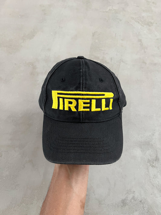 BLACK PIRELLI TIRES CAP - 2000S