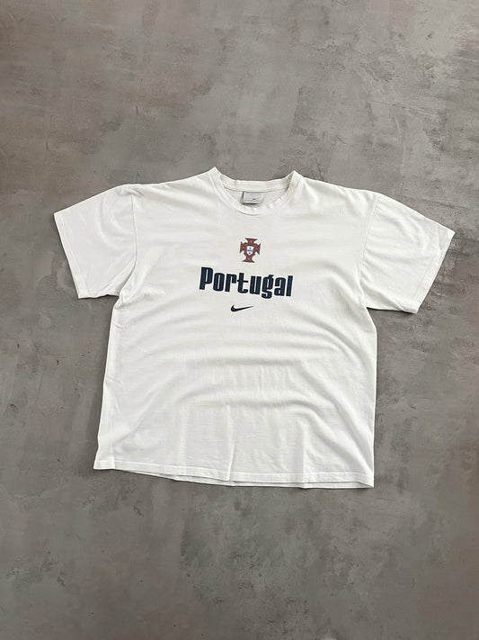 CREME PORTUGAL FIGO NIKE TEE - 1990S - L