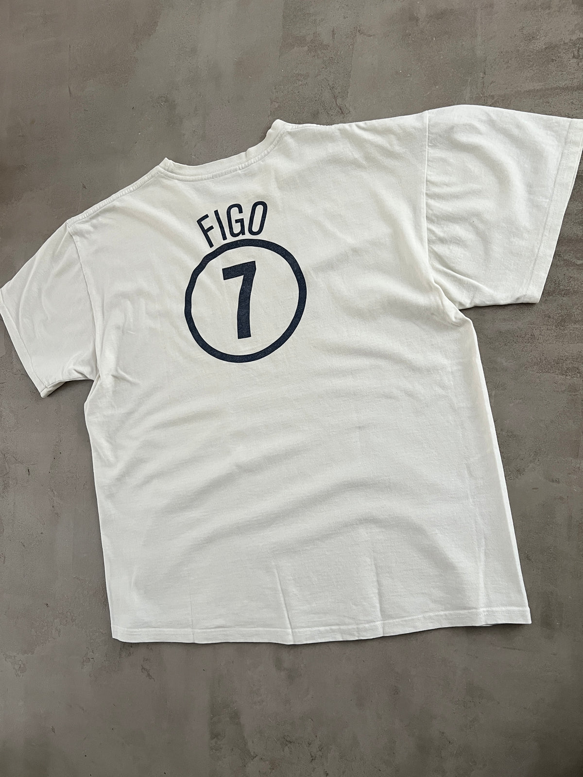 CREME PORTUGAL FIGO NIKE TEE - 1990S - L