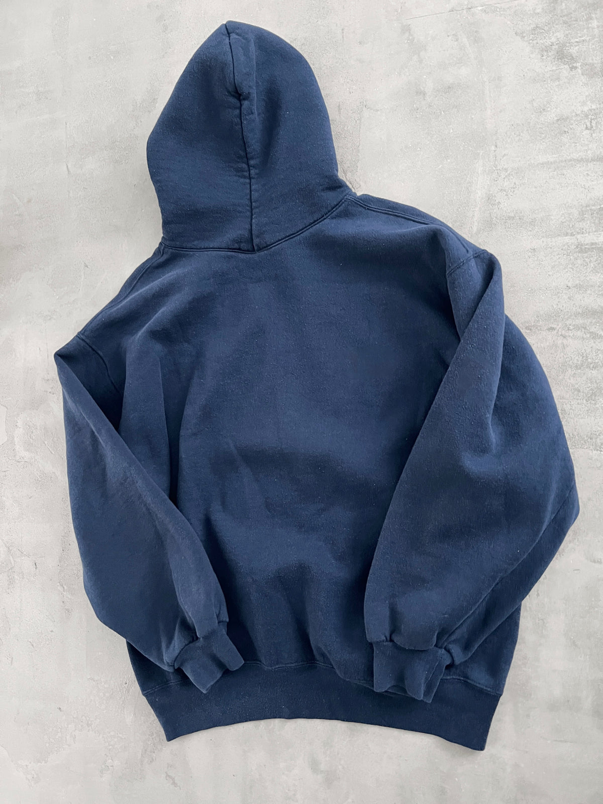 NAVY UCLA RUSSELL HOODIE - 1990S - L