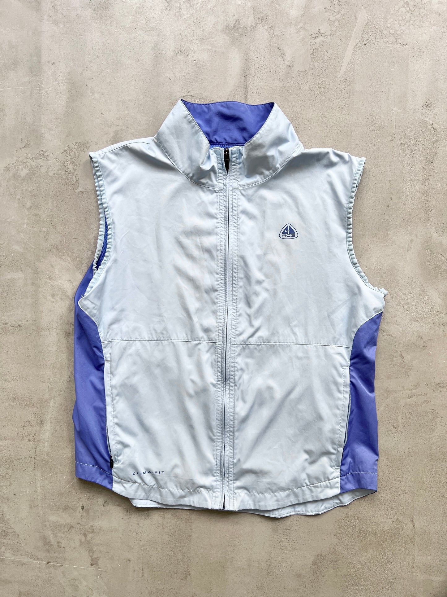 PURPLE NIKE ACG VEST - 2000S - WOMENS M/L
