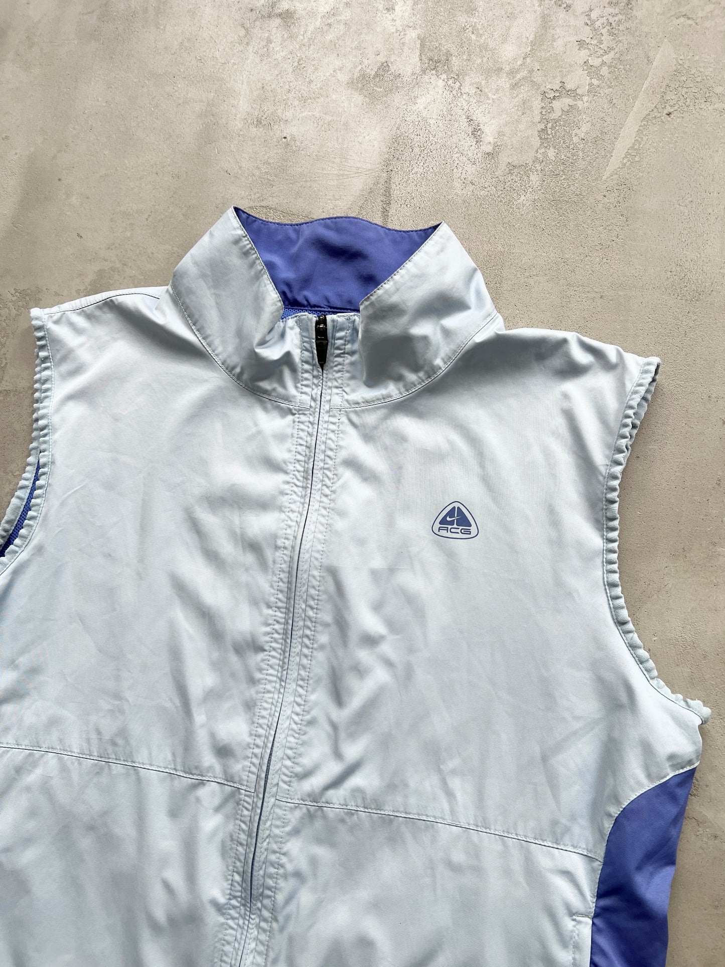 PURPLE NIKE ACG VEST - 2000S - WOMENS M/L