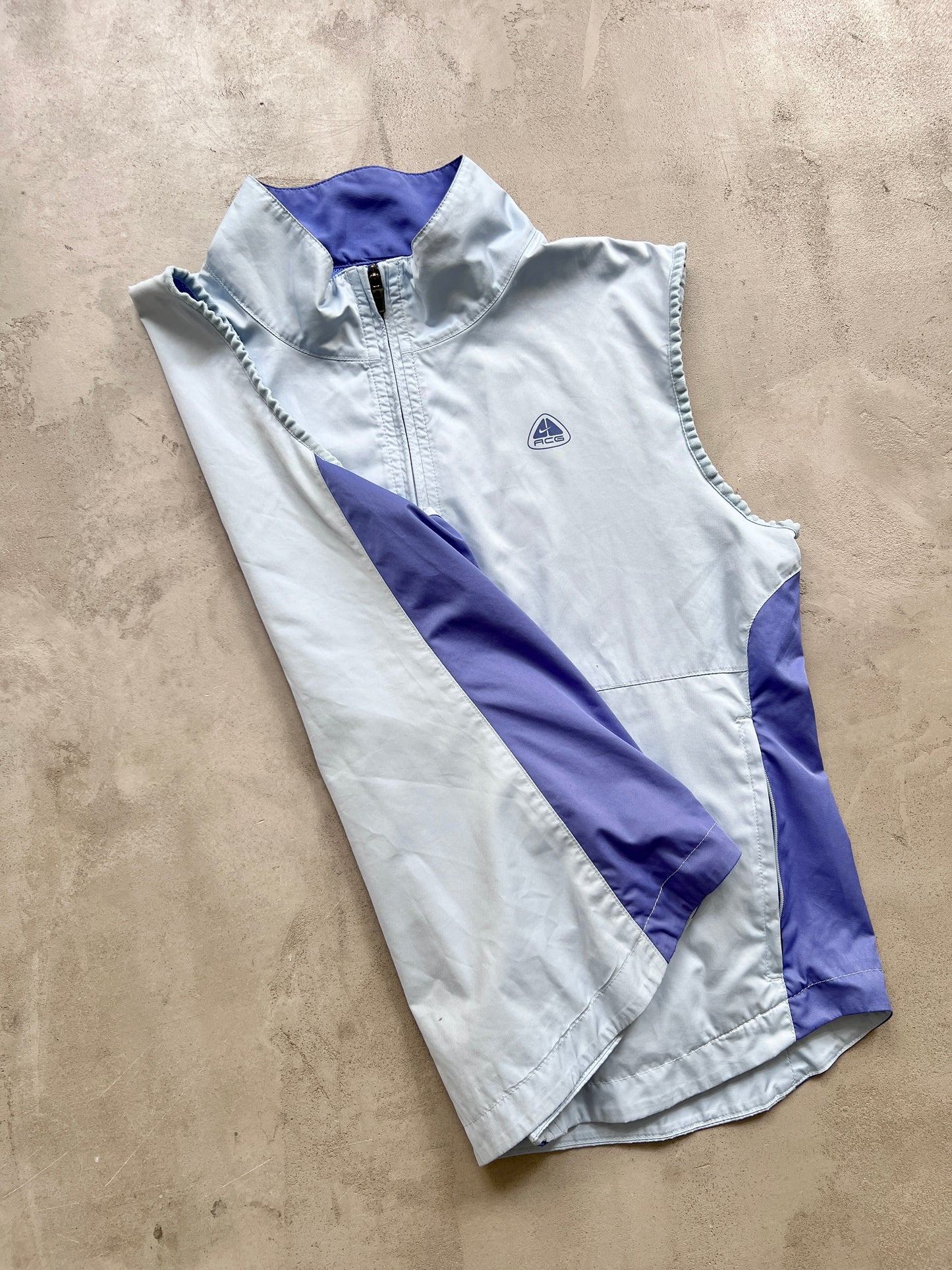 PURPLE NIKE ACG VEST - 2000S - WOMENS M/L