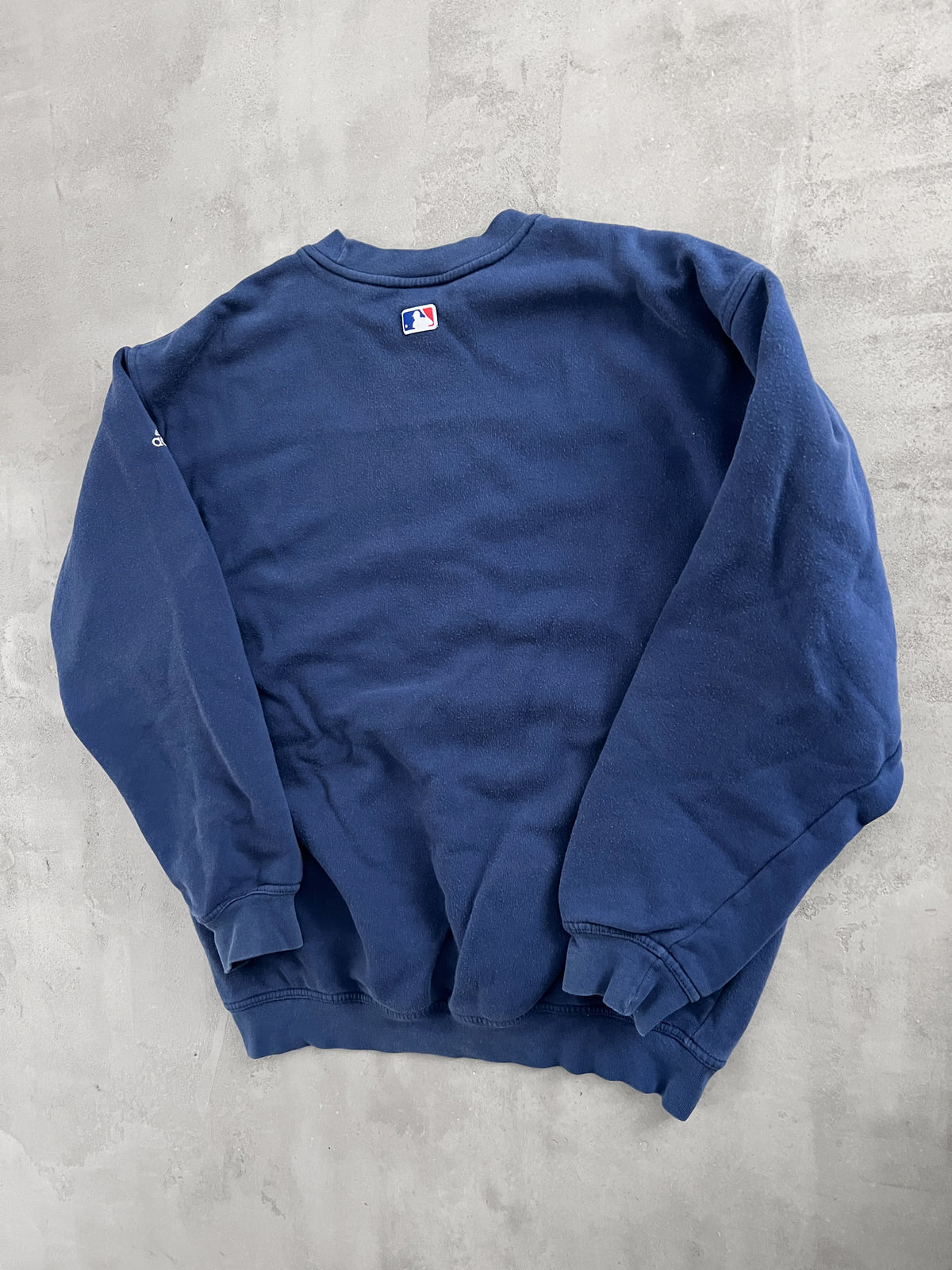 NAVY YANKEES SWEATER - 1990S - S