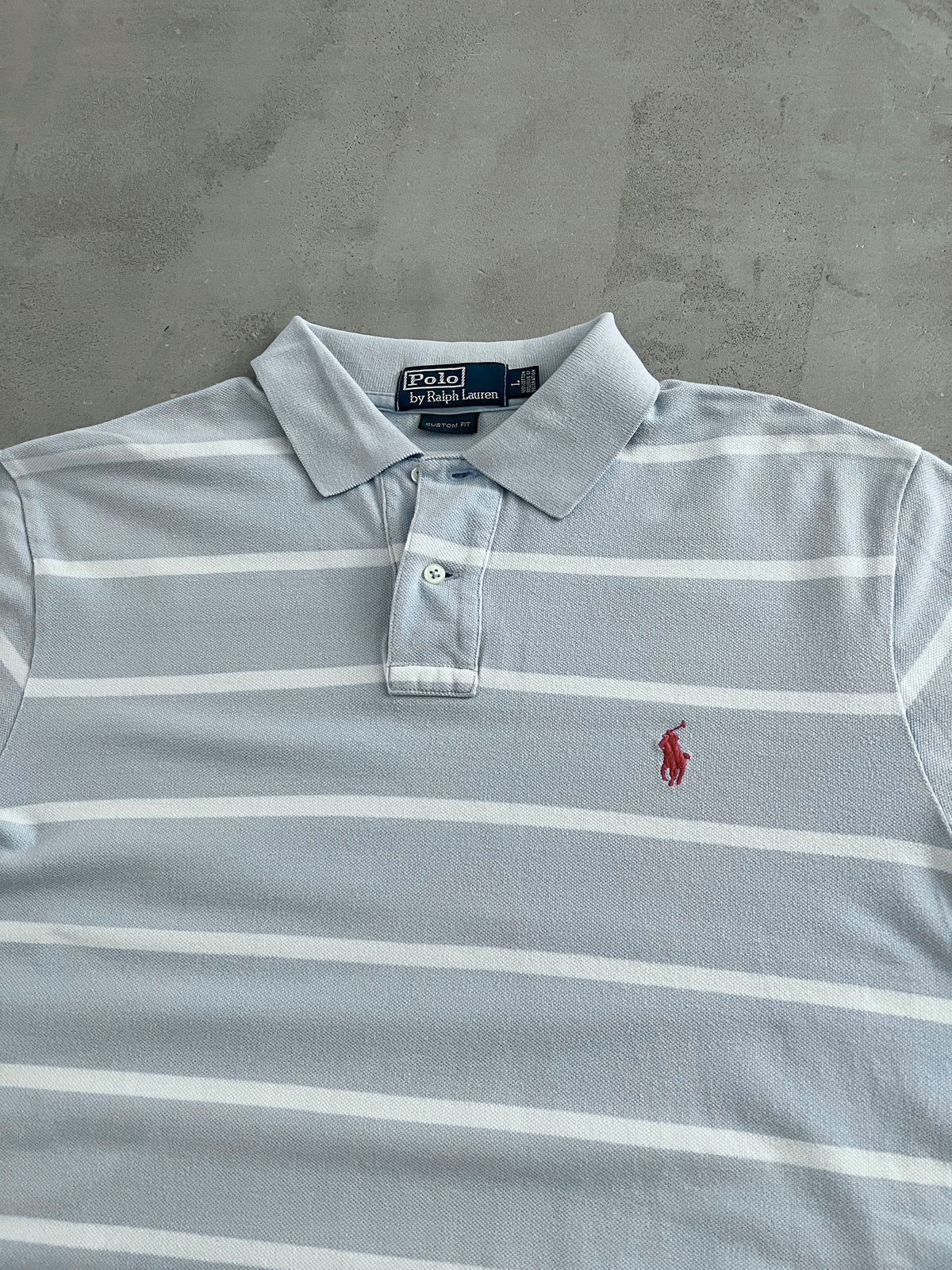 BABY BLUE RALPH LAUREN POLO - 2000S - L