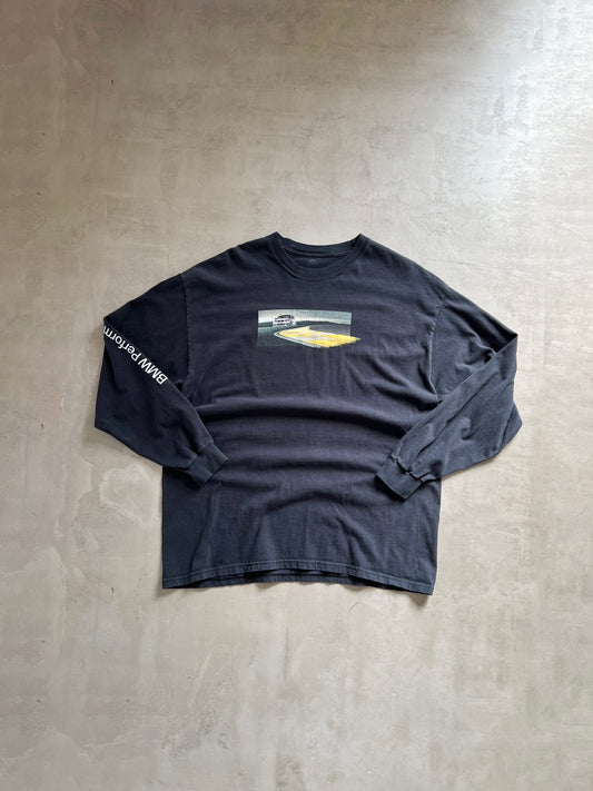 BLACK BMW LONGSLEEVE - 2000S - XL/L