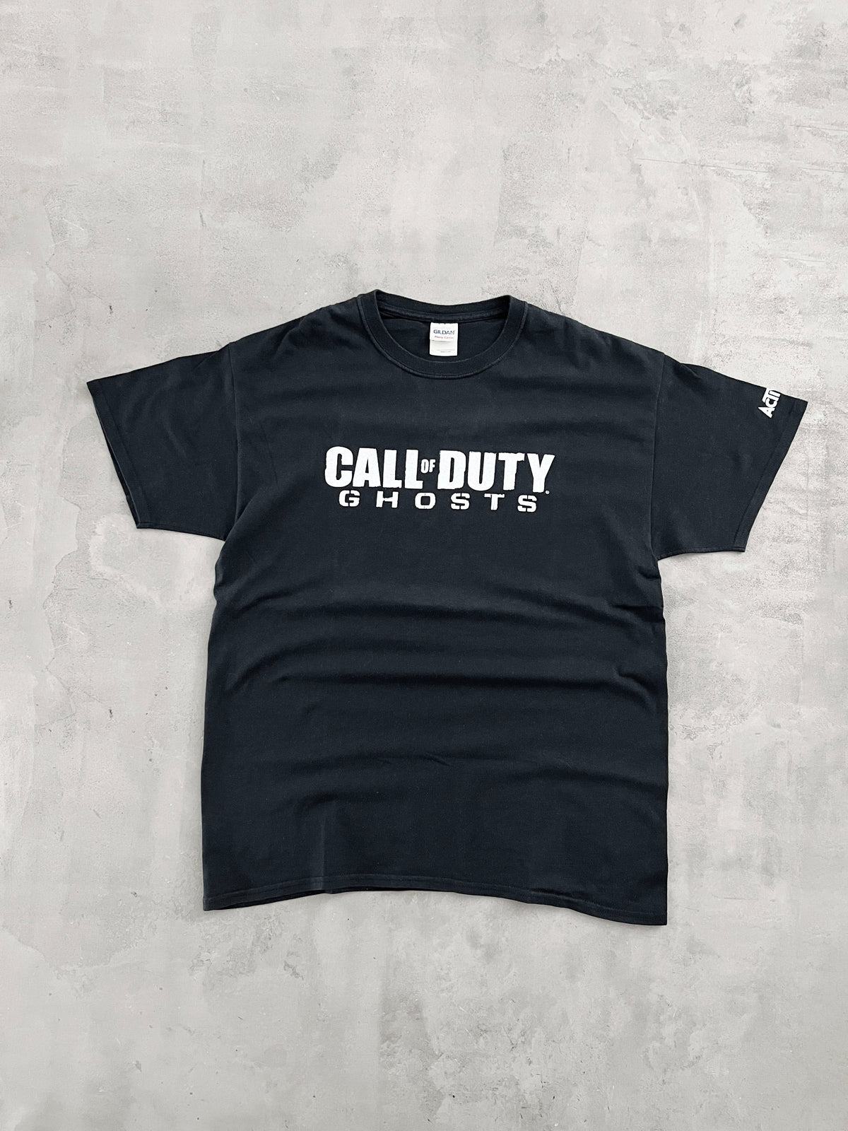 BLACK CALL OF DUTY PROMO TEE - 2000S - L/XL
