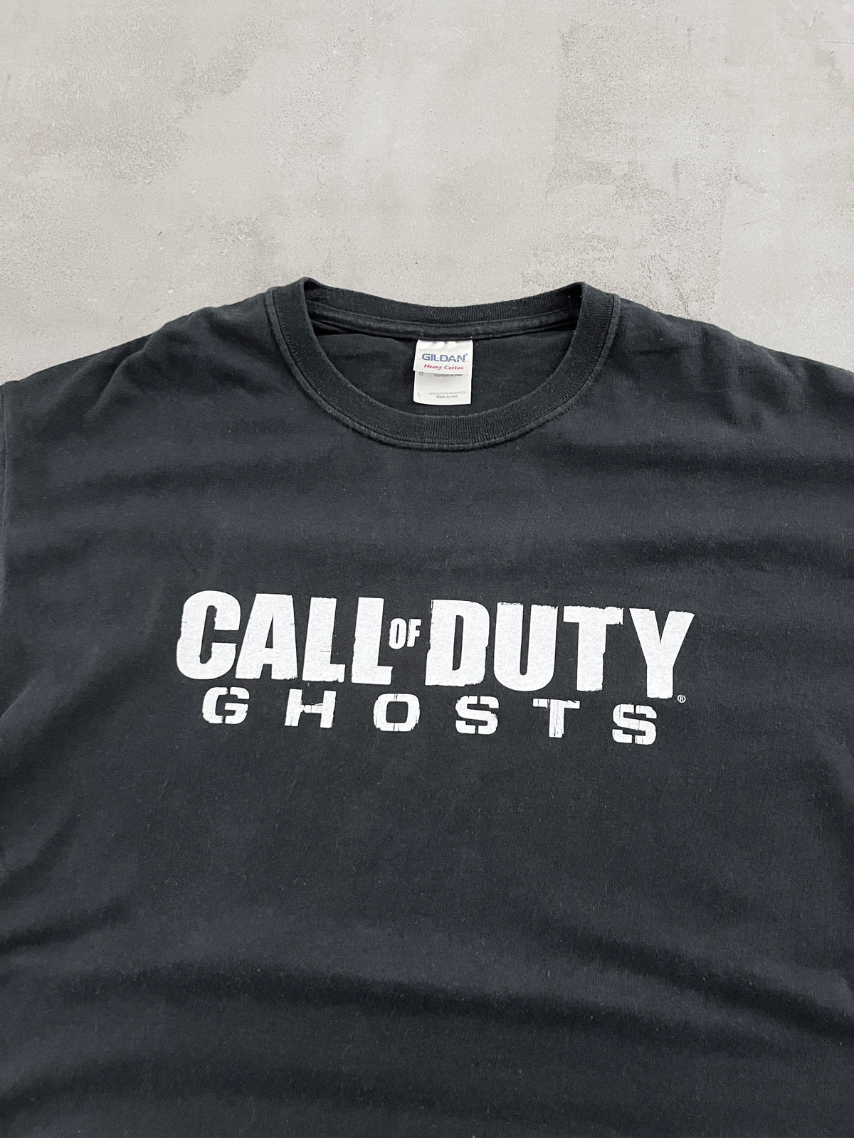 BLACK CALL OF DUTY PROMO TEE - 2000S - L/XL