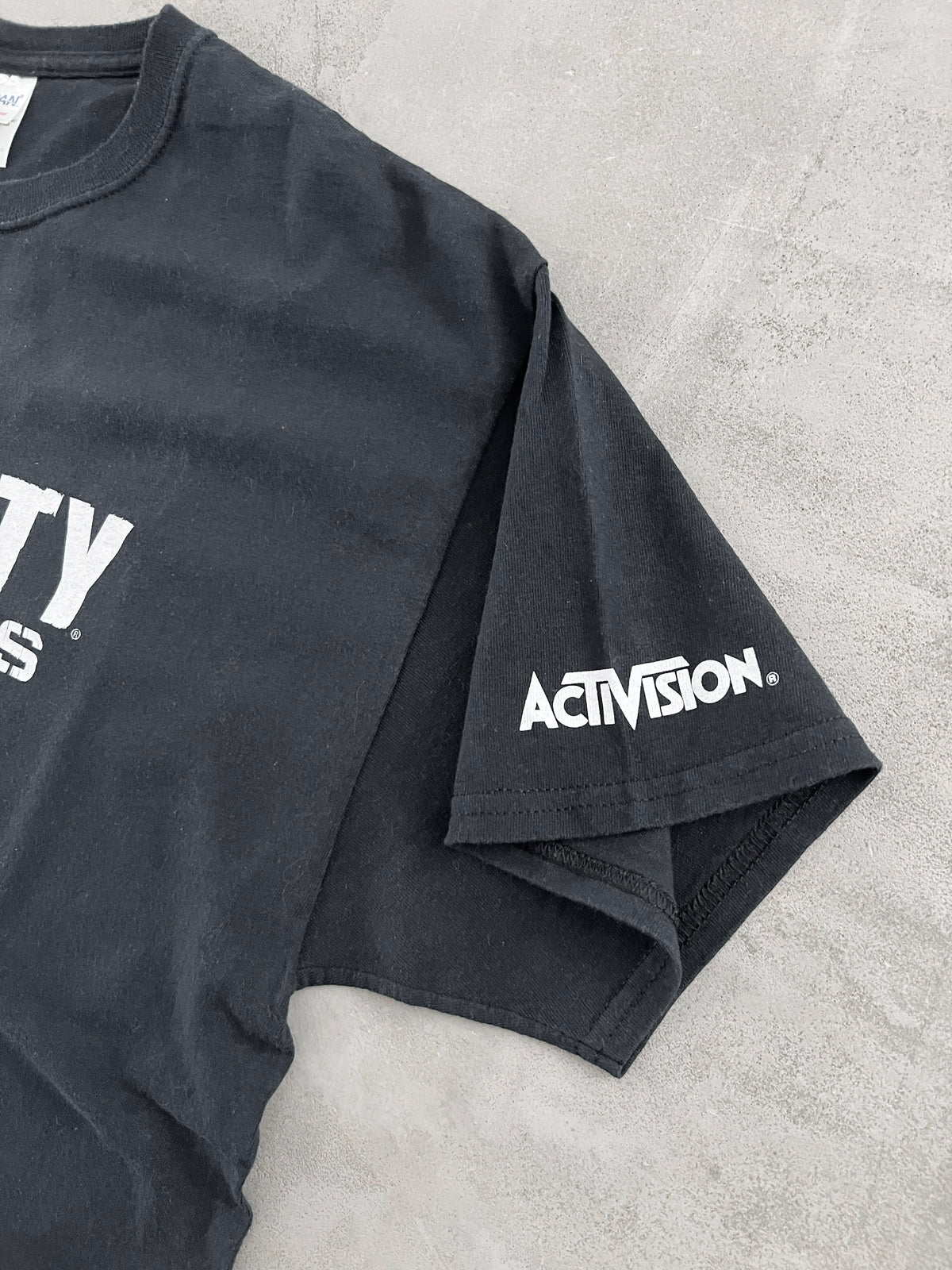 BLACK CALL OF DUTY PROMO TEE - 2000S - L/XL