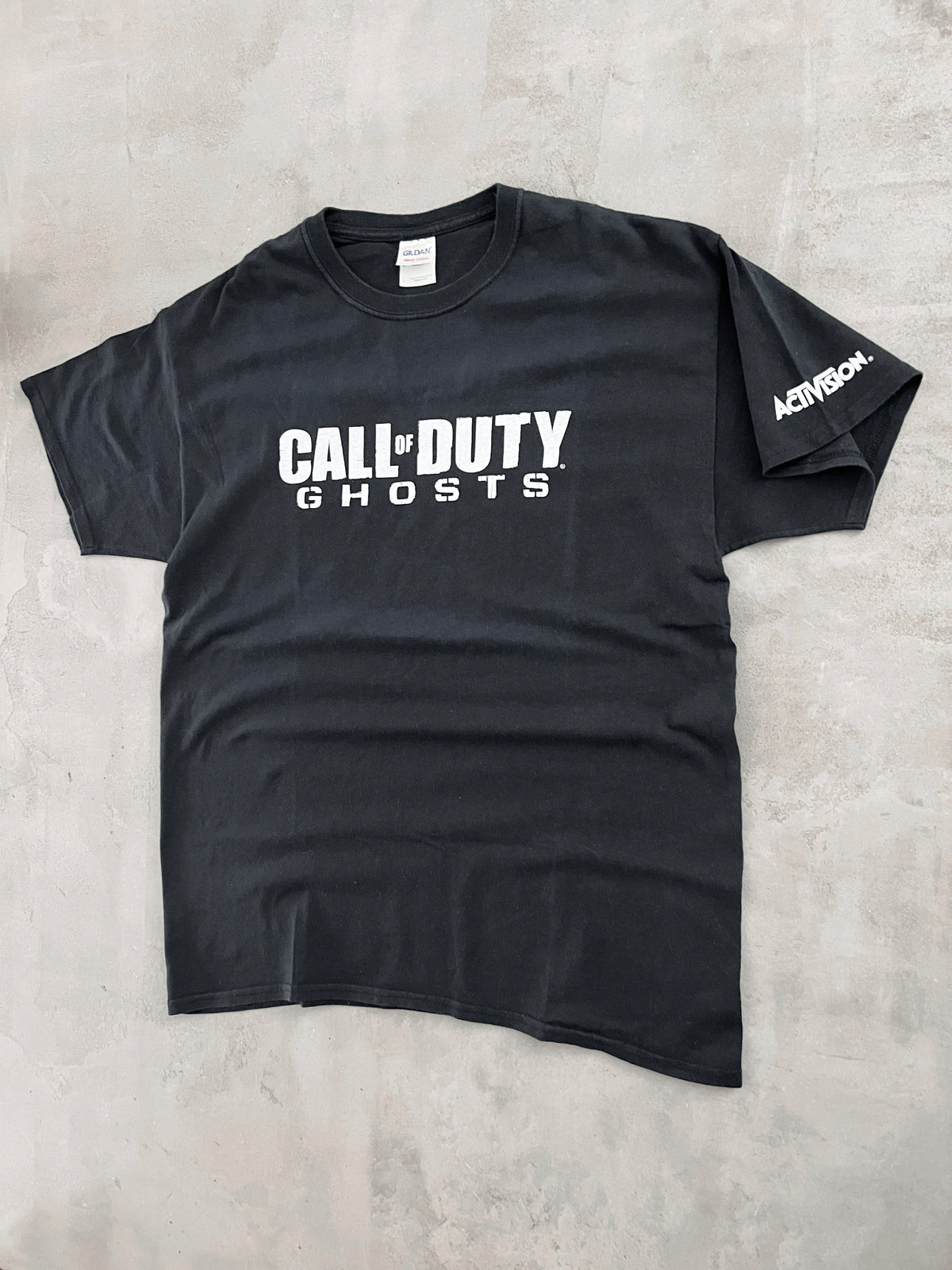 BLACK CALL OF DUTY PROMO TEE - 2000S - L/XL