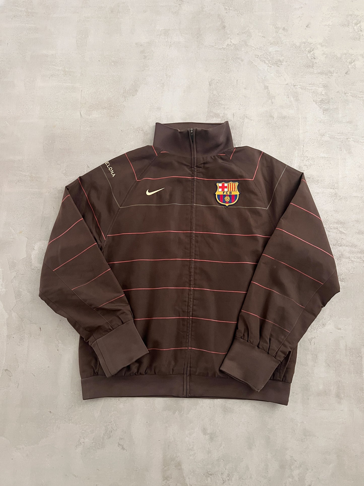MOCHA FC BARCELONA NIKE JACKET - 2000S - L
