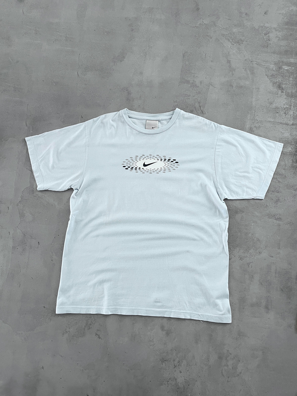 BABY BLUE NIKE TEE - 1990S - L