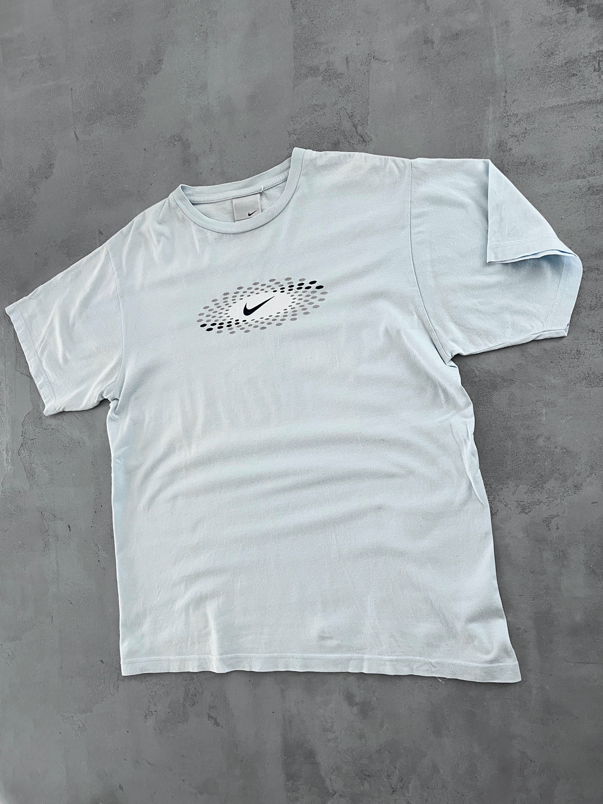 BABY BLUE NIKE TEE - 1990S - L