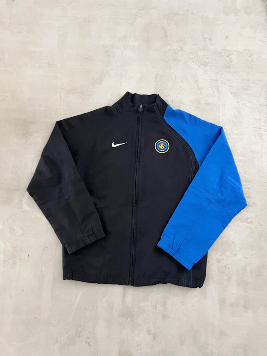 BLACK INTER MILAN NIKE JACKET - 2000S - S/M