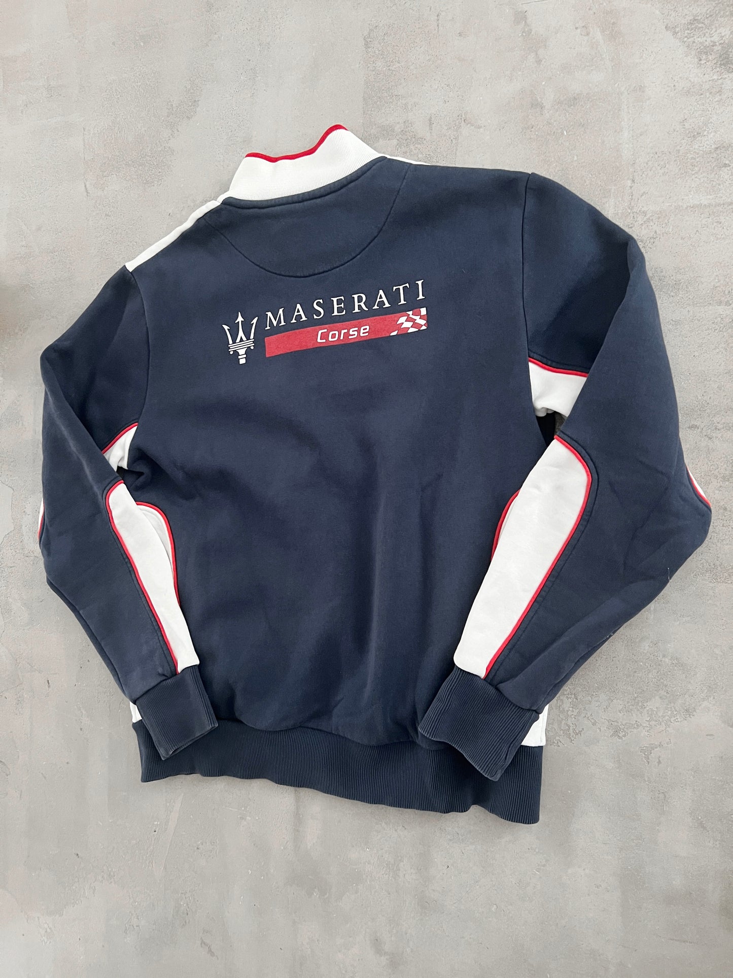 NAVY MASERATI JACKET - 2000S - M