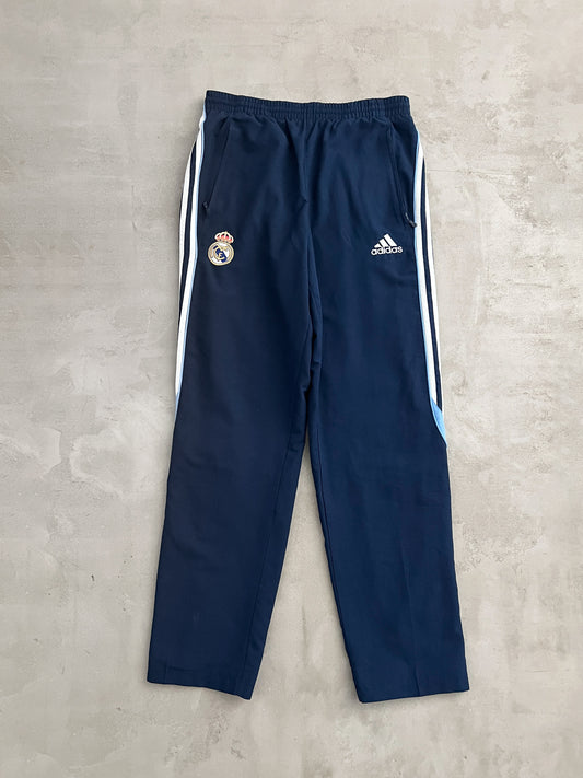 NAVY REAL MADRID TRACK PANTS - 2000S - M