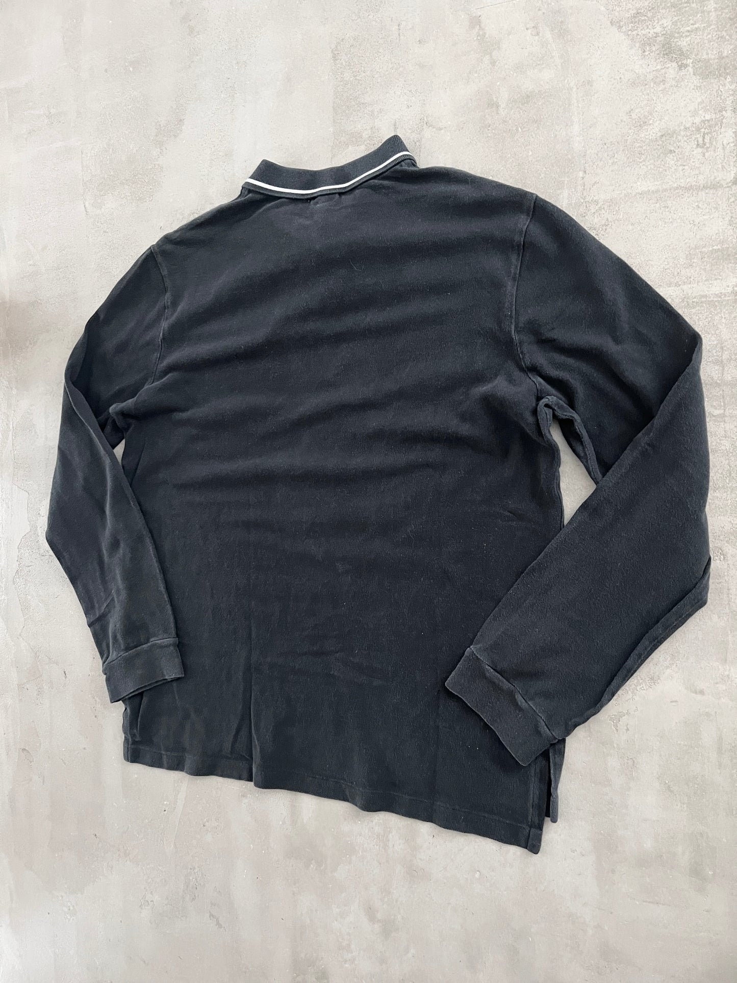 BLACK RALPH LAUREN LONGSLEEVE - 2000S - M
