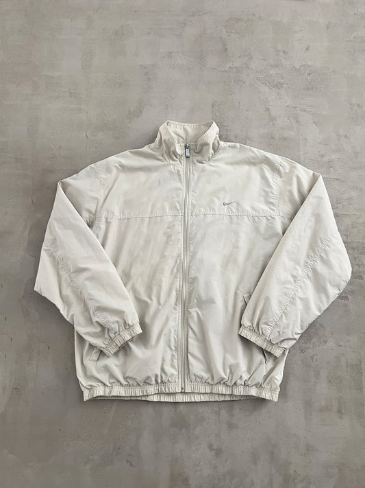 CREME NIKE TRACK JACKET - 2000S - L