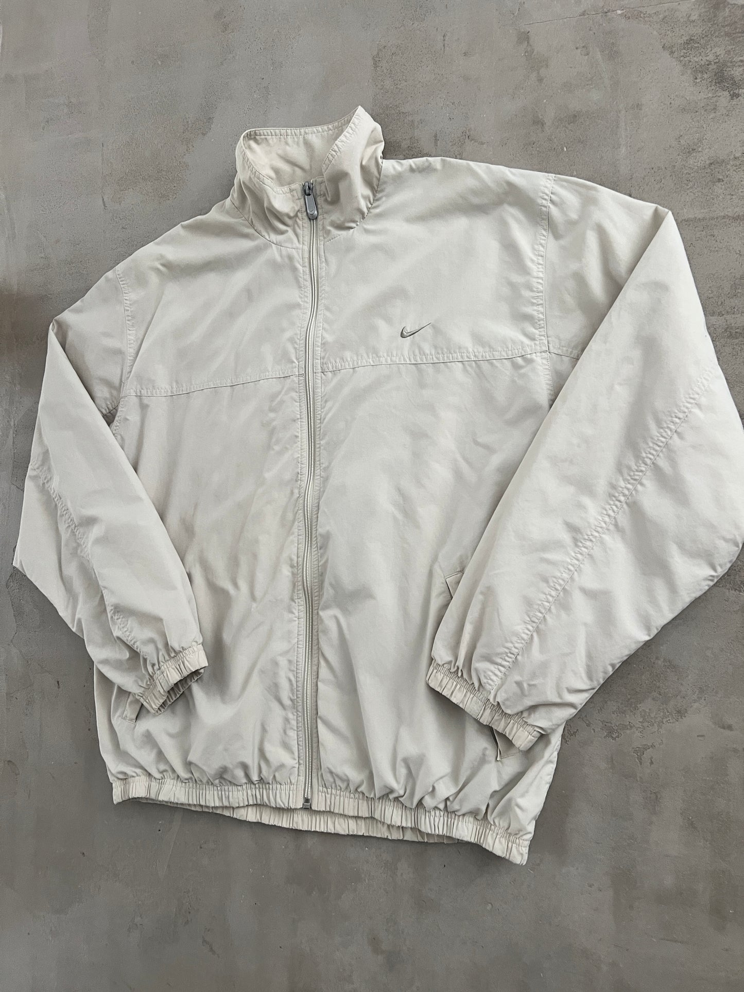 CREME NIKE TRACK JACKET - 2000S - L