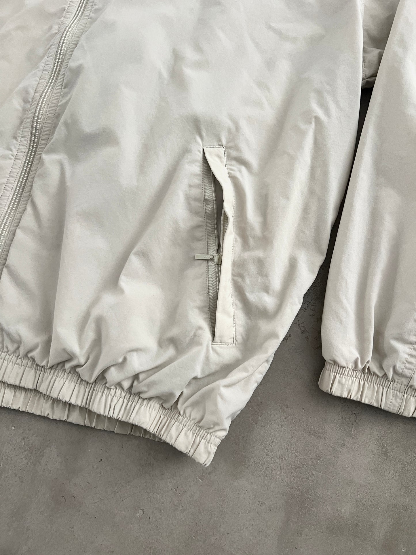 CREME NIKE TRACK JACKET - 2000S - L
