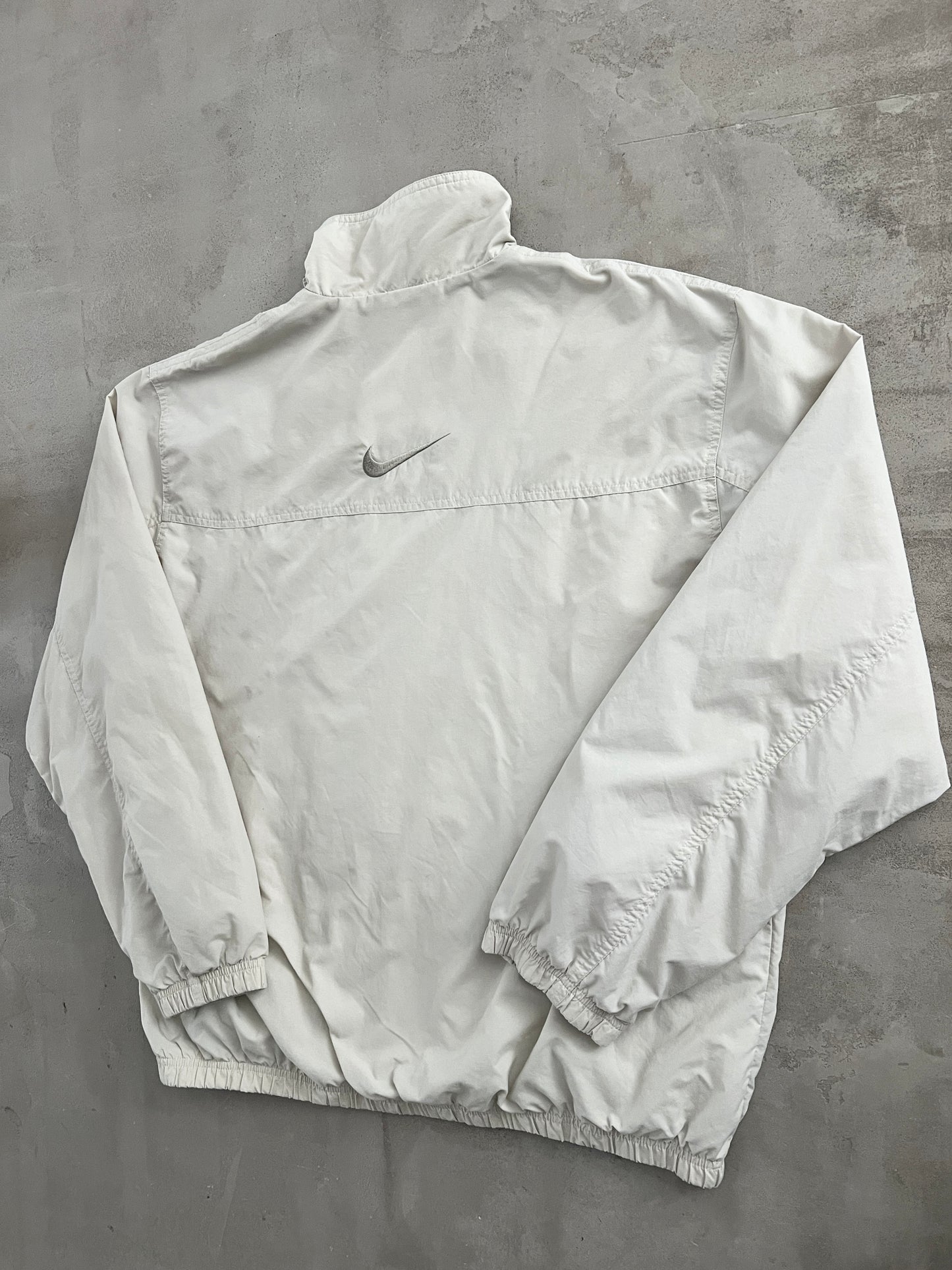 CREME NIKE TRACK JACKET - 2000S - L