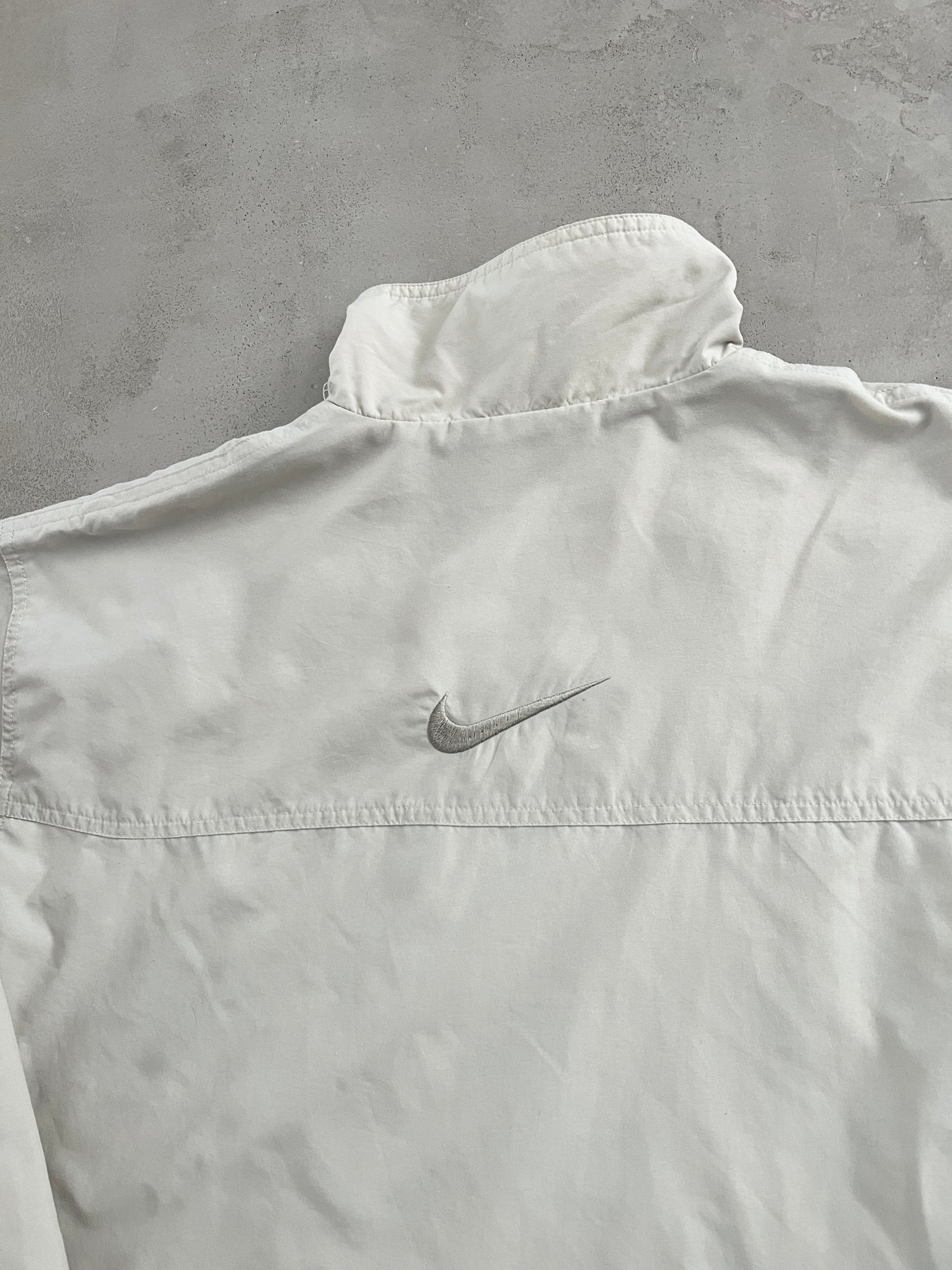 CREME NIKE TRACK JACKET - 2000S - L