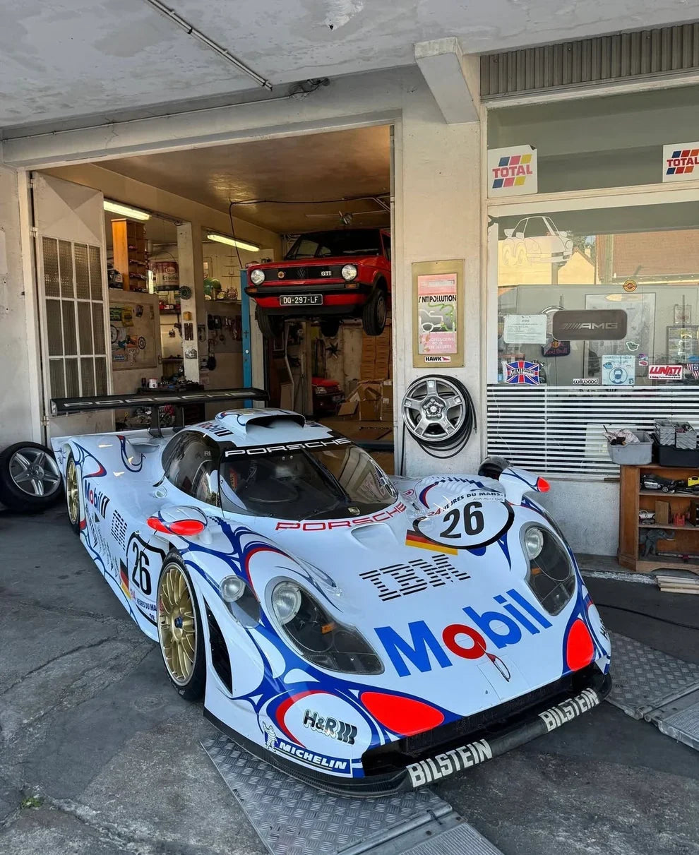 CREME PORSCHE 911 GT1 SWEATER - 1998 - M