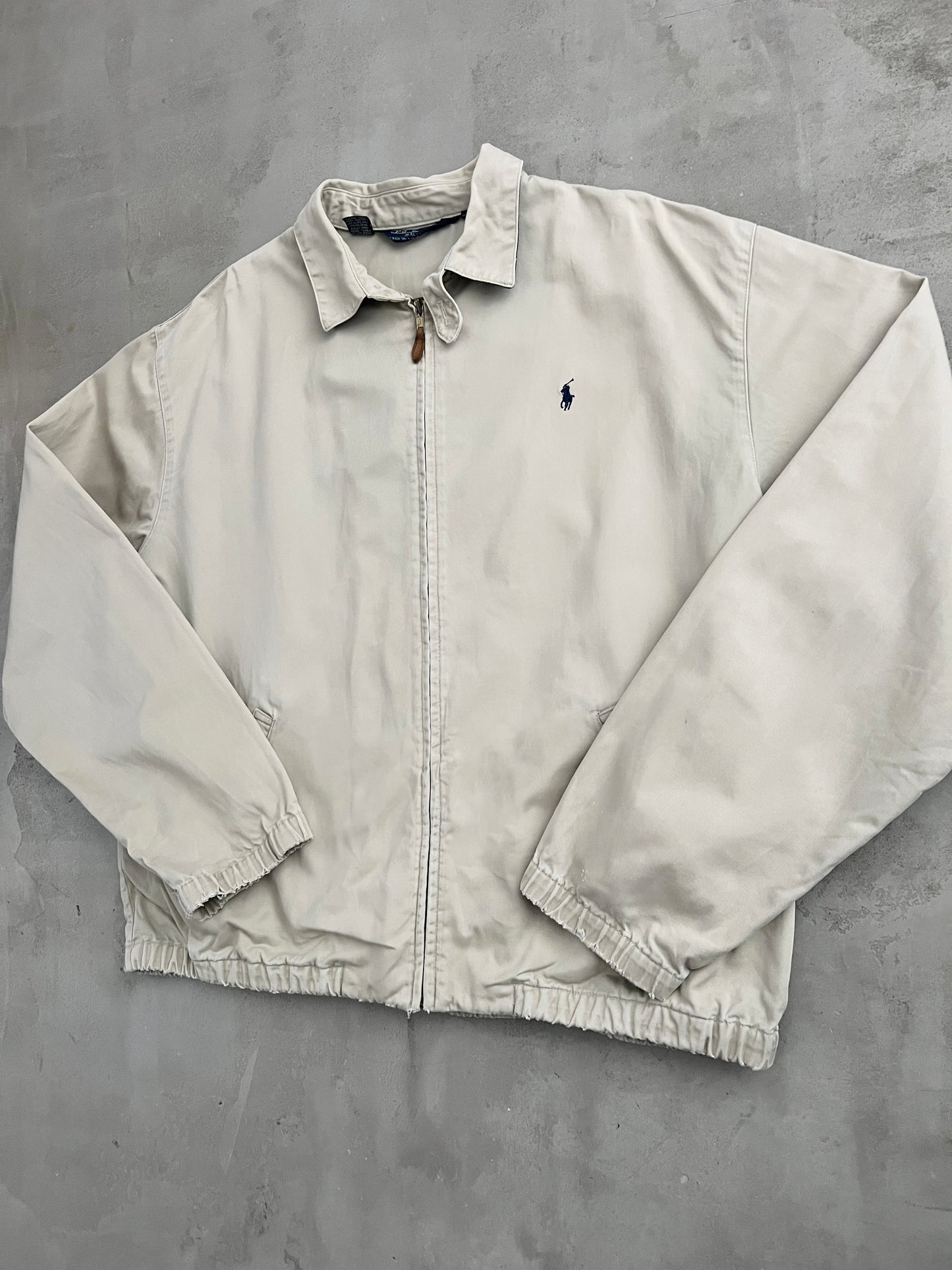 CREME POLO RALPH LAUREN JACKET - 2000S - XL