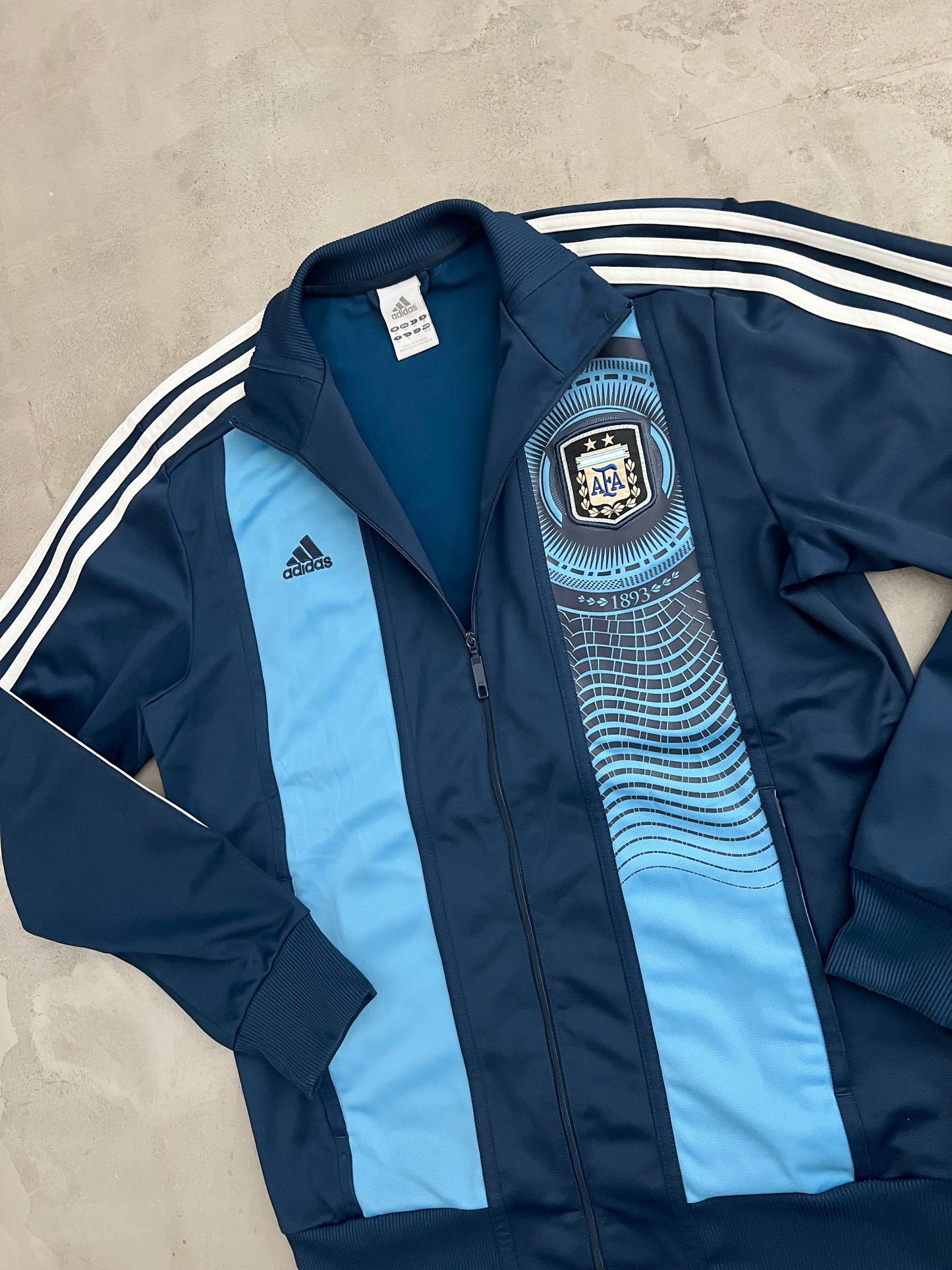 NAVY ARGENTINA TRACK JACKET - 2000S - L/M