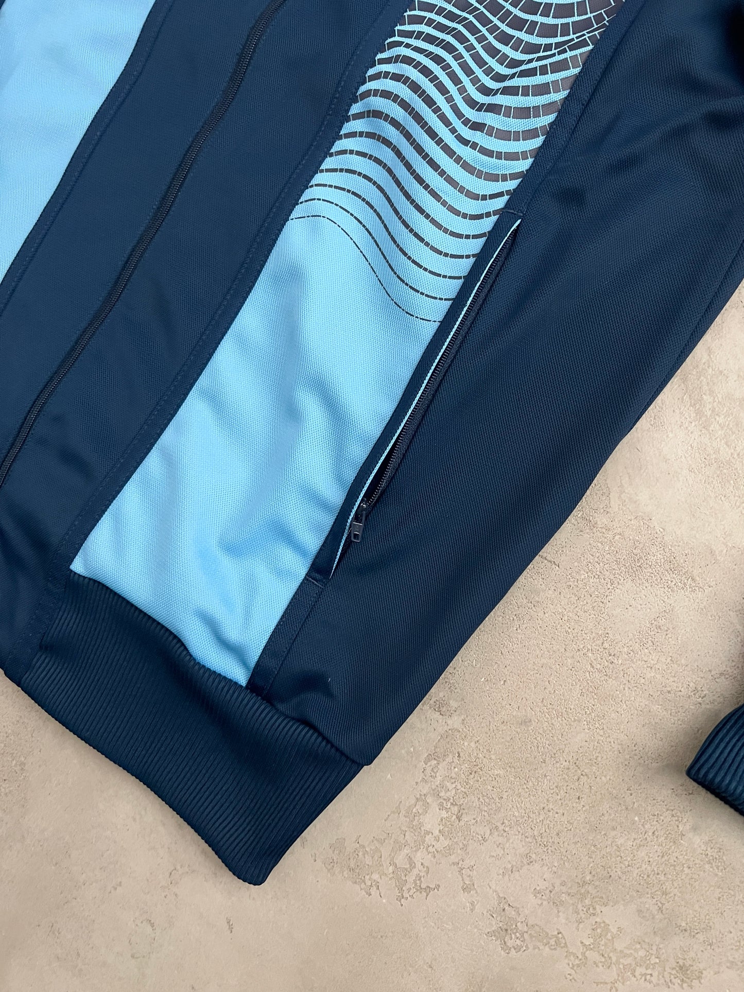 NAVY ARGENTINA TRACK JACKET - 2000S - L/M