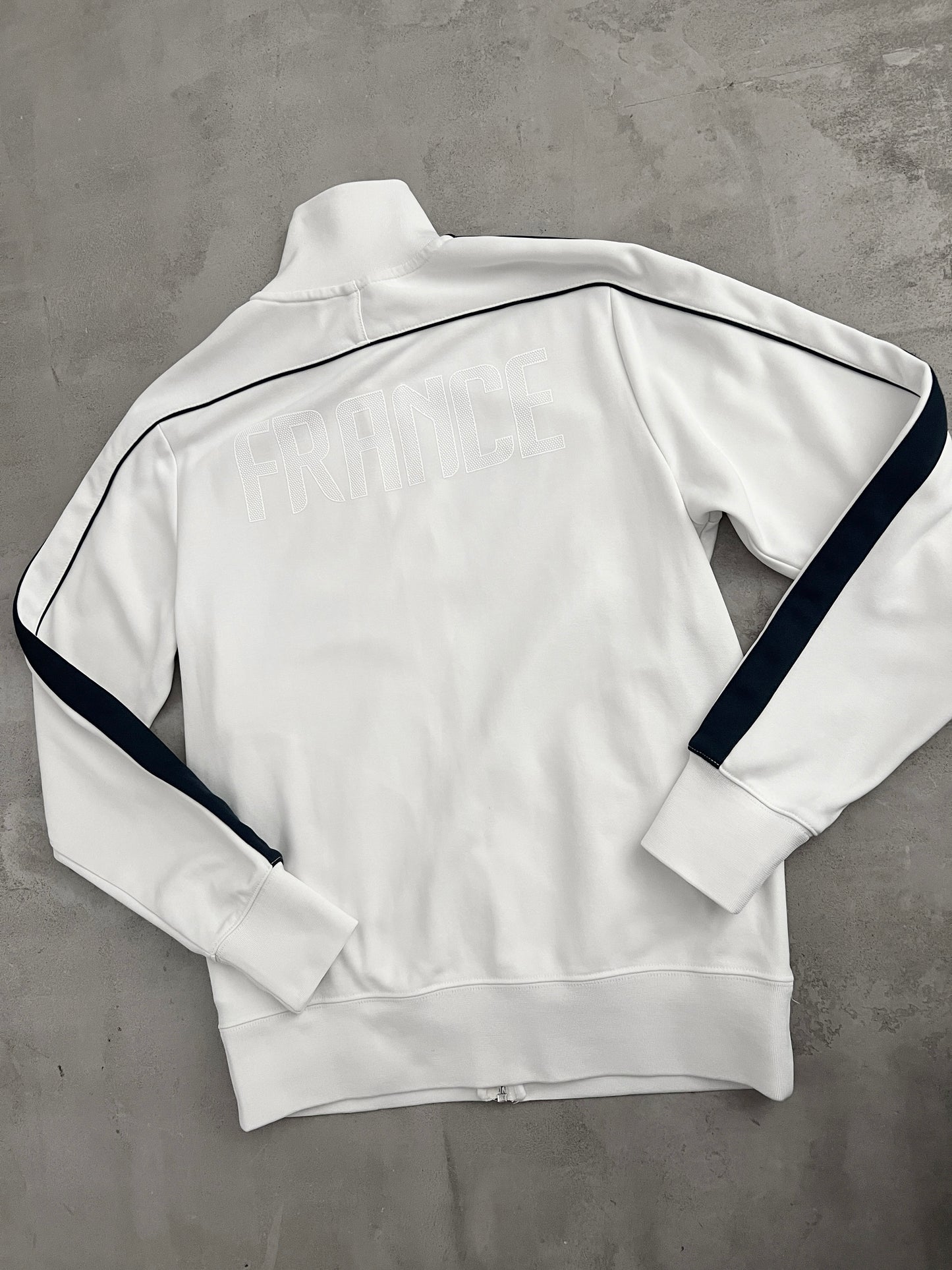 WHITE FRANCE NIKE TRACK JACKET - 2000S - M/S