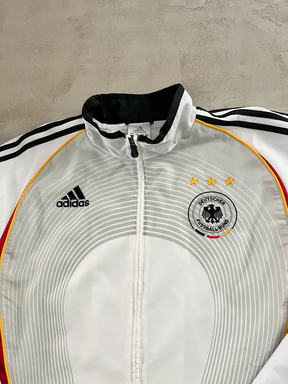 WHITE GERMANY TRACK JACKET - 2000S - XL