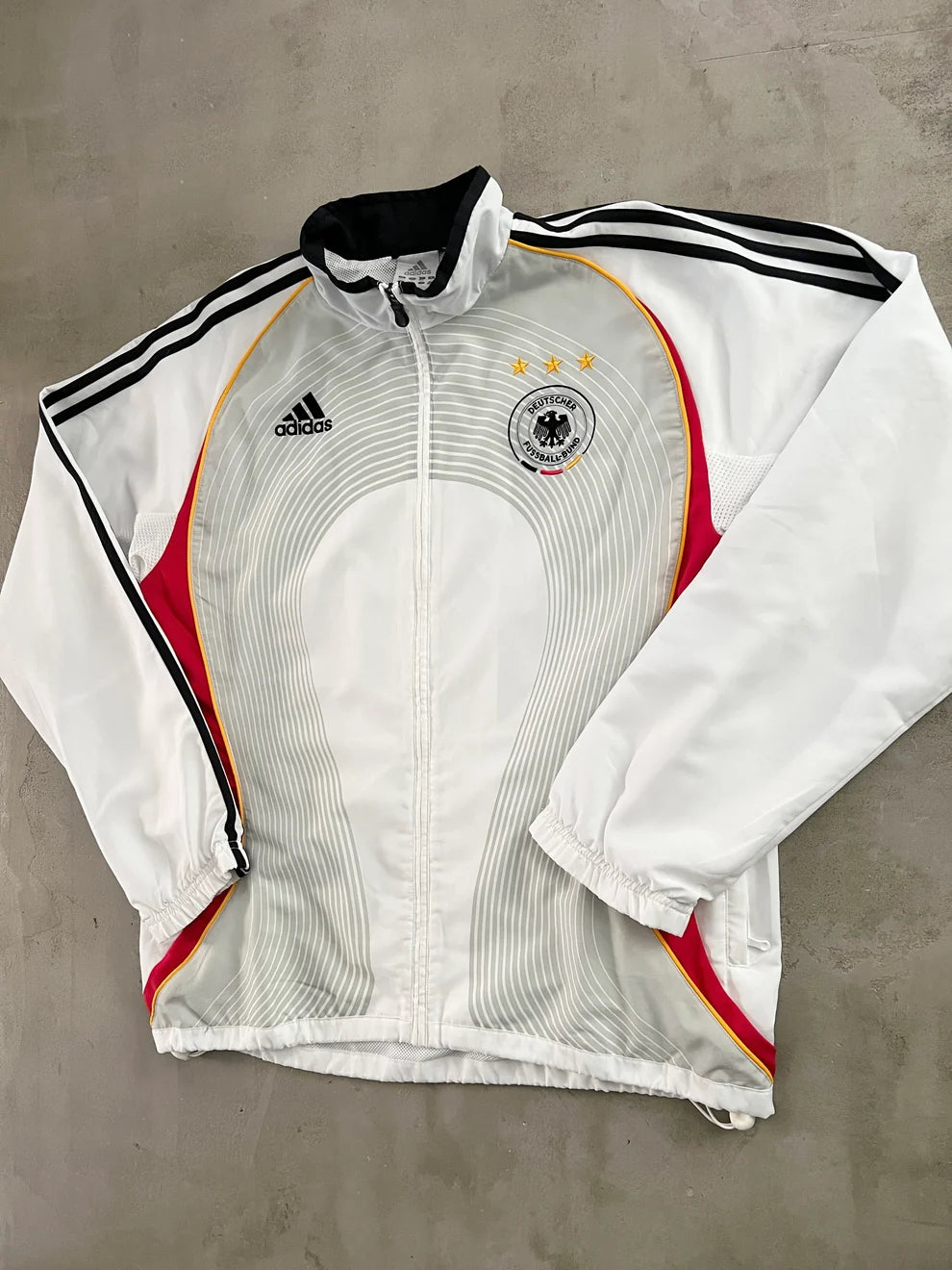 WHITE GERMANY TRACK JACKET - 2000S - XL