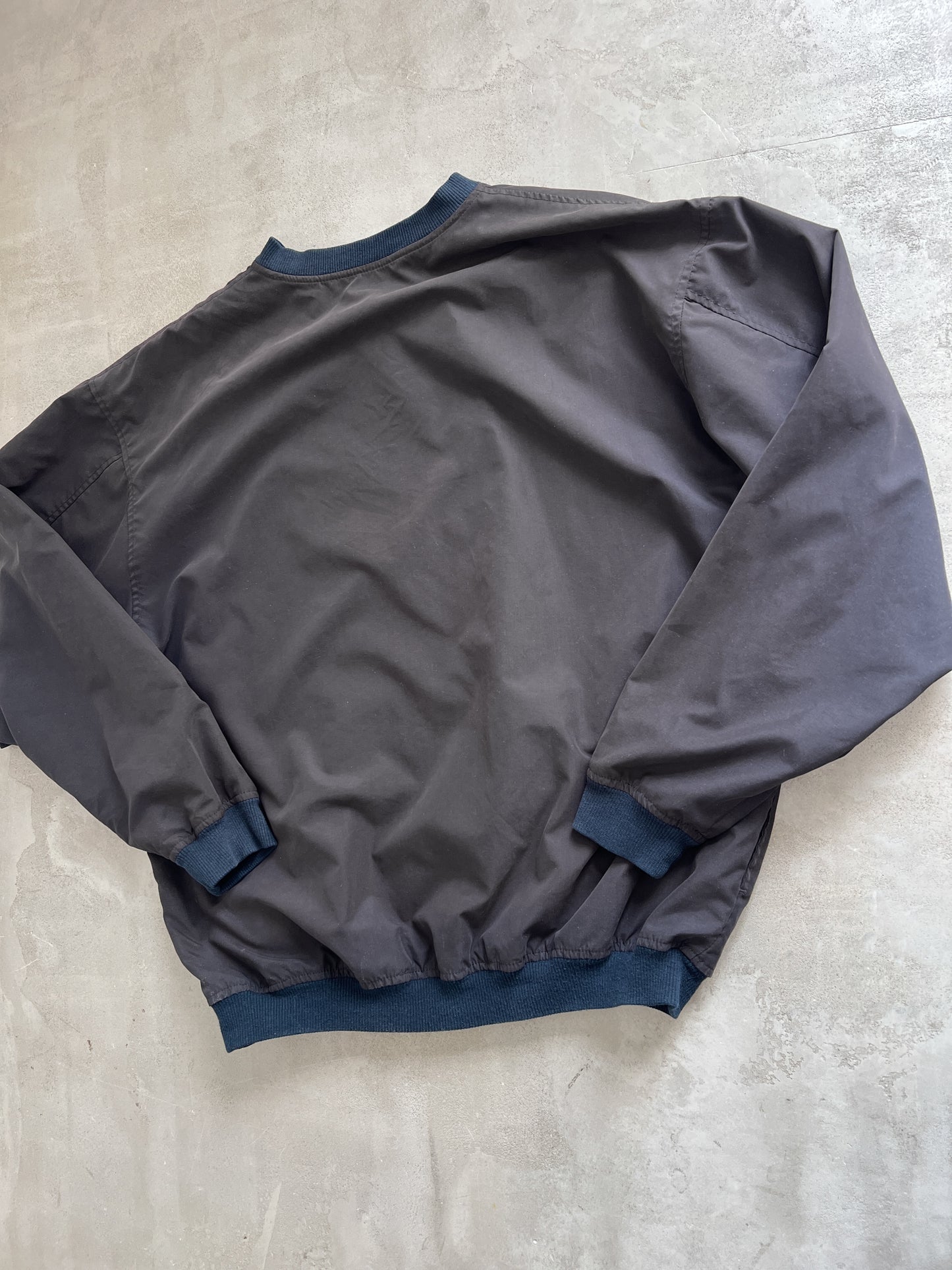 BLACK PORSCHE SWEATER - 1990S - L/XL
