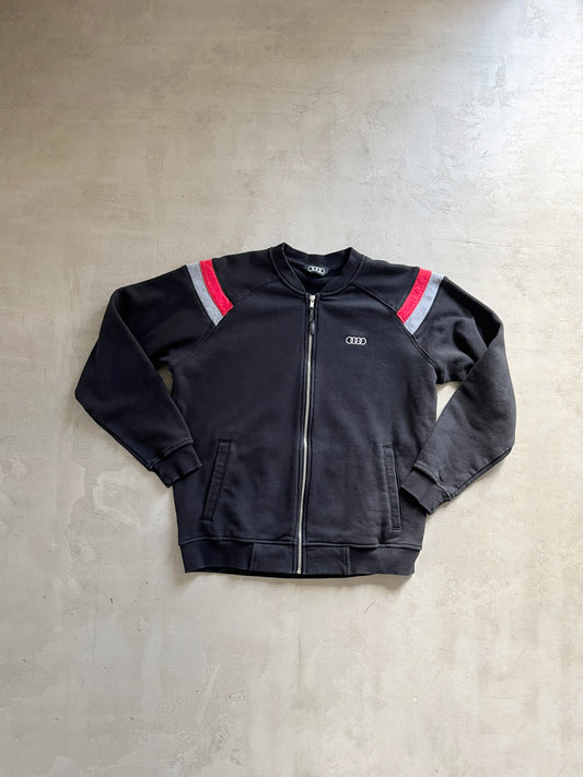 BLACK AUDI JACKET - 1990S - M/S