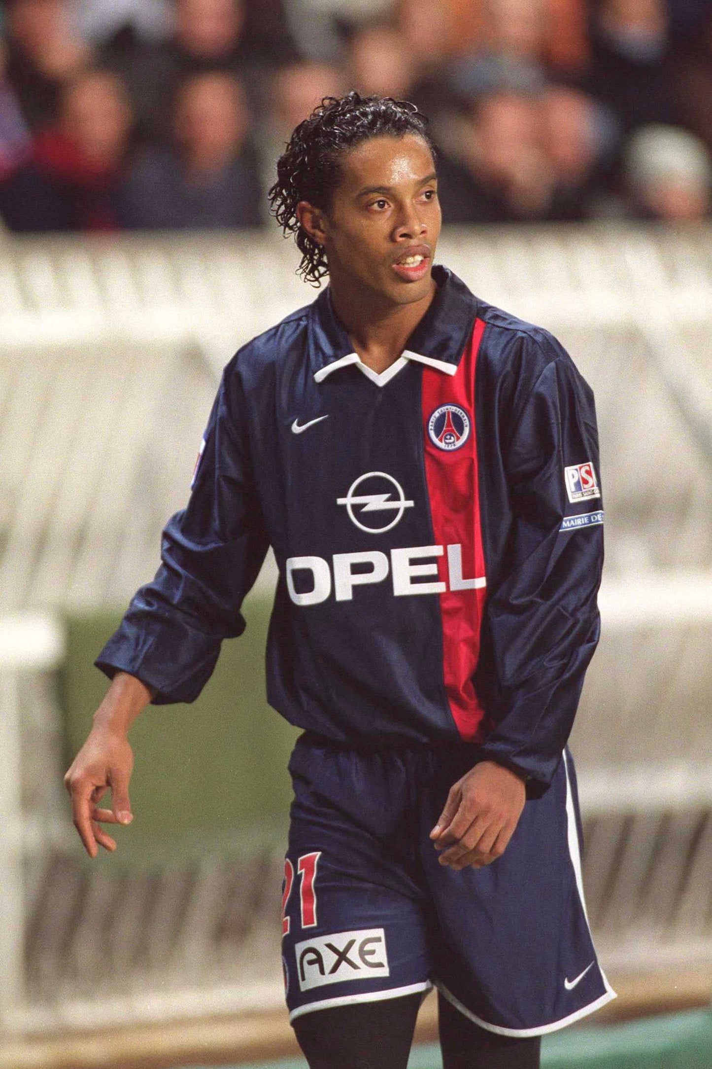 NAVY PSG NIKE SWEATER - 2000S - L