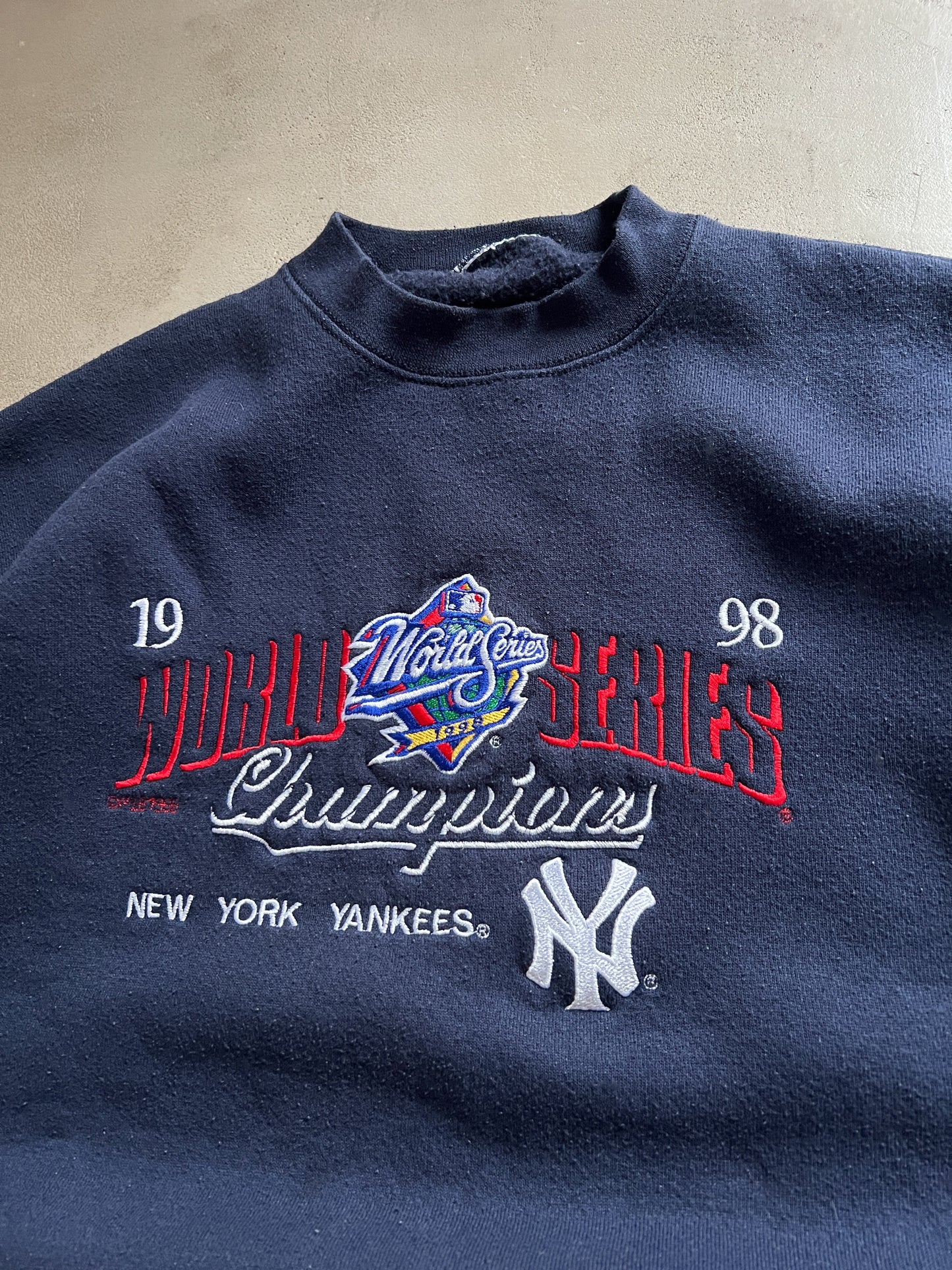 NAVY YANKEES SWEATER - 2000S - M/S