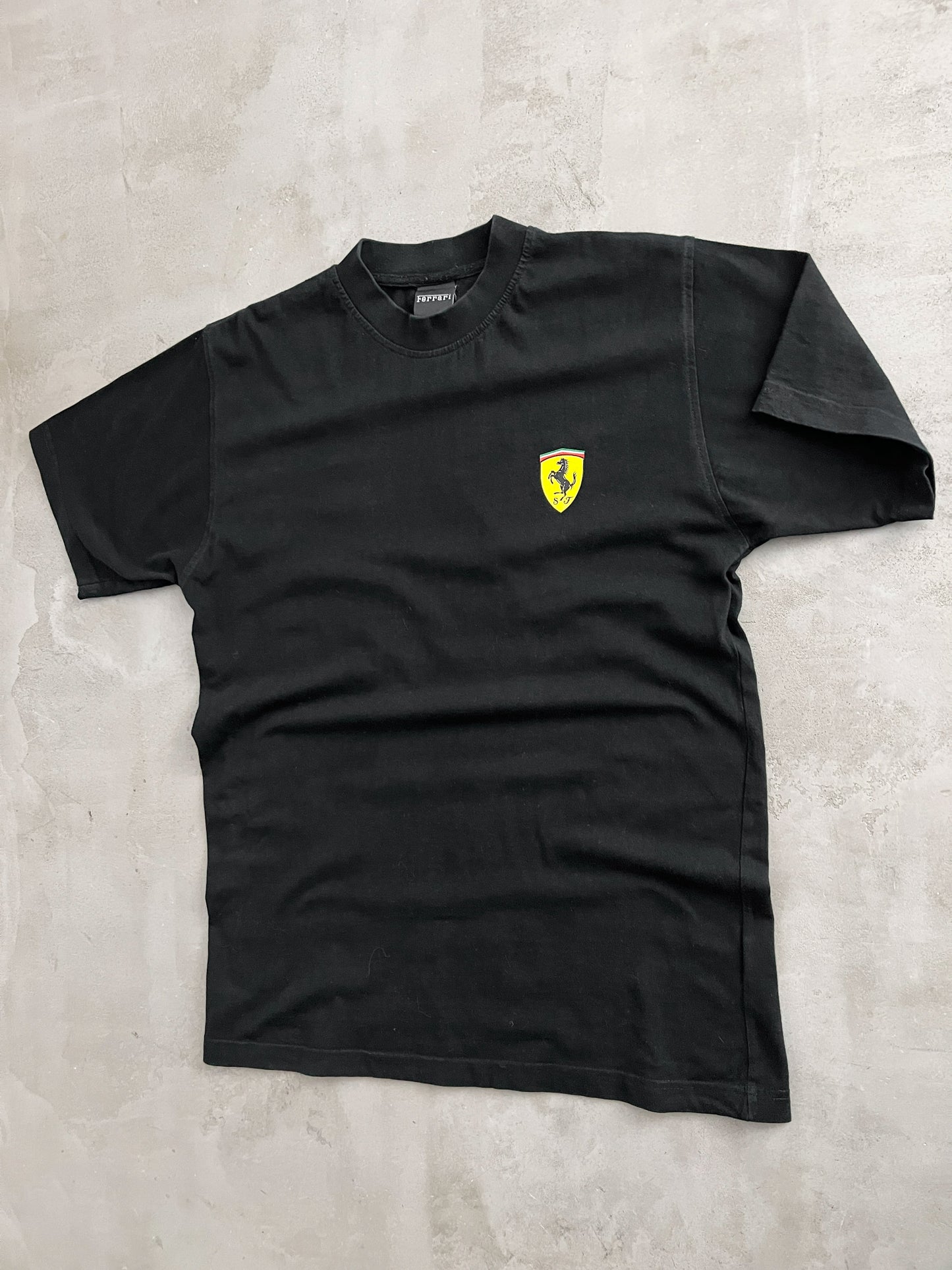 BLACK FERRARI TEE - 2002 - L