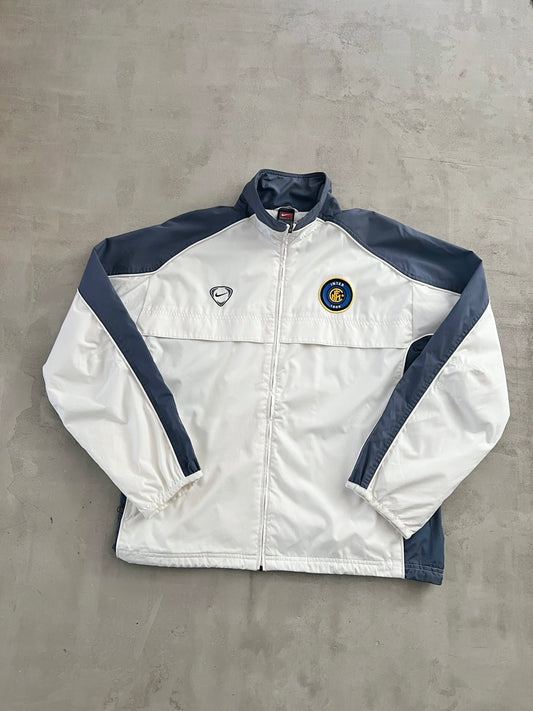 WHITE INTER MILAN NIKE JACKET - 2000S - M