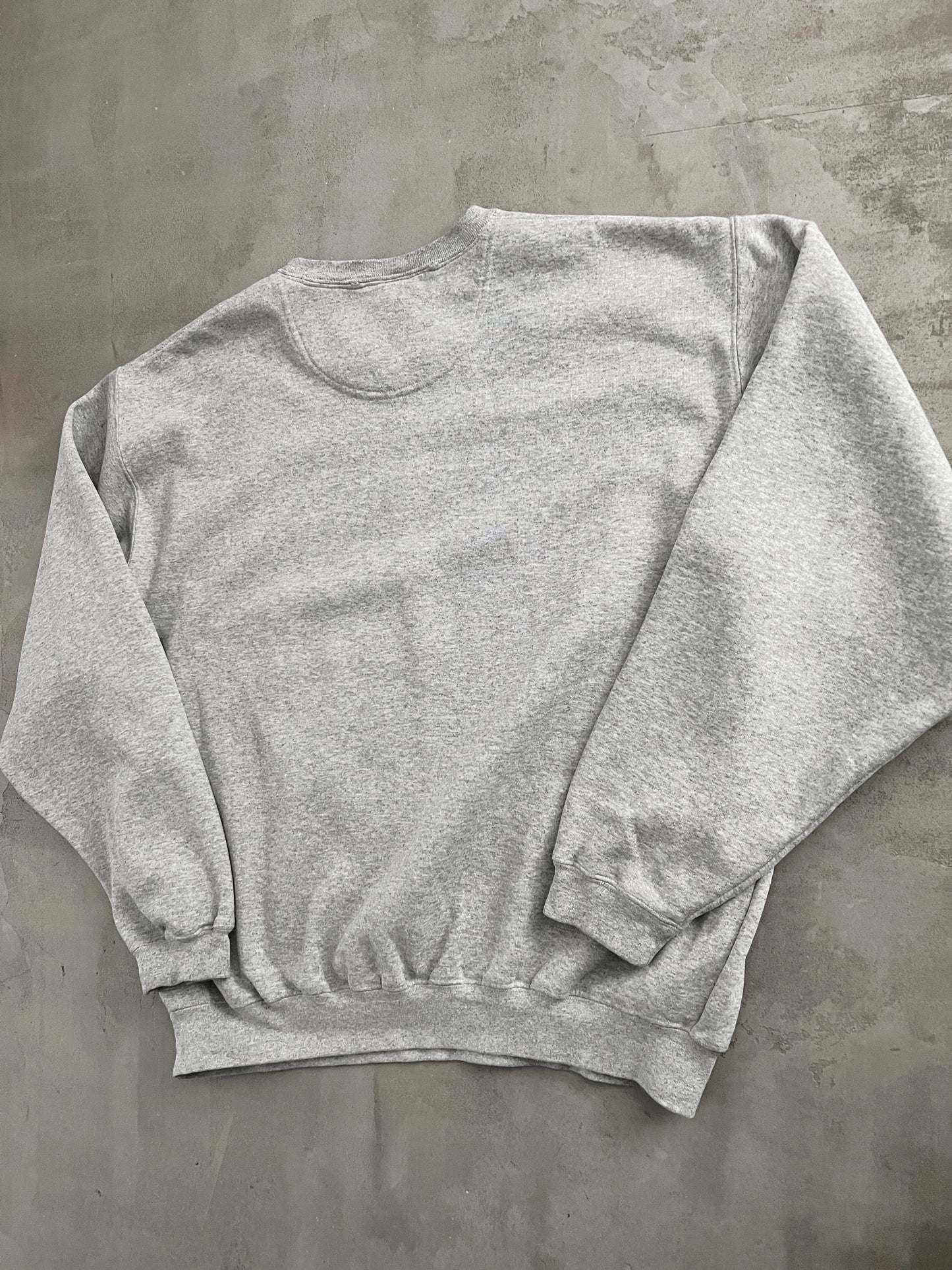 GREY NIKE LAS VEGAS SWEATER - 1990S - XL