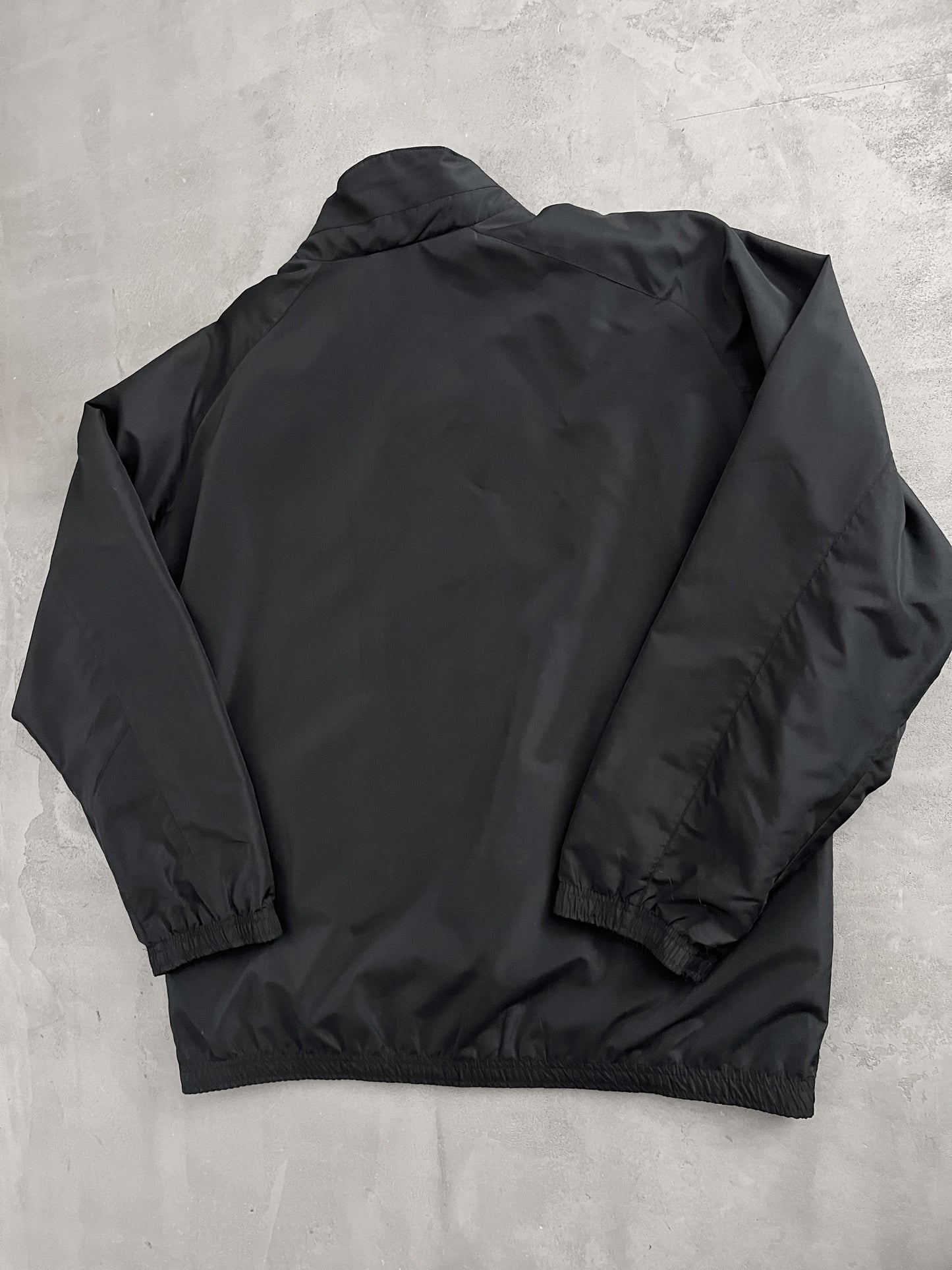 BLACK MANCHESTER UNITED NIKE JACKET - 2000S - L
