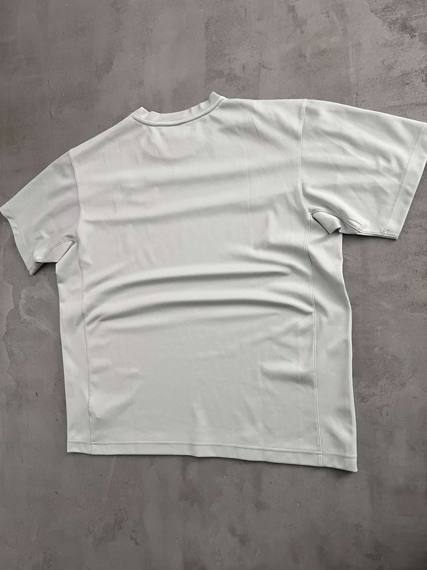 GREY/BABY BLUE NIKE TEE - 2000S - L