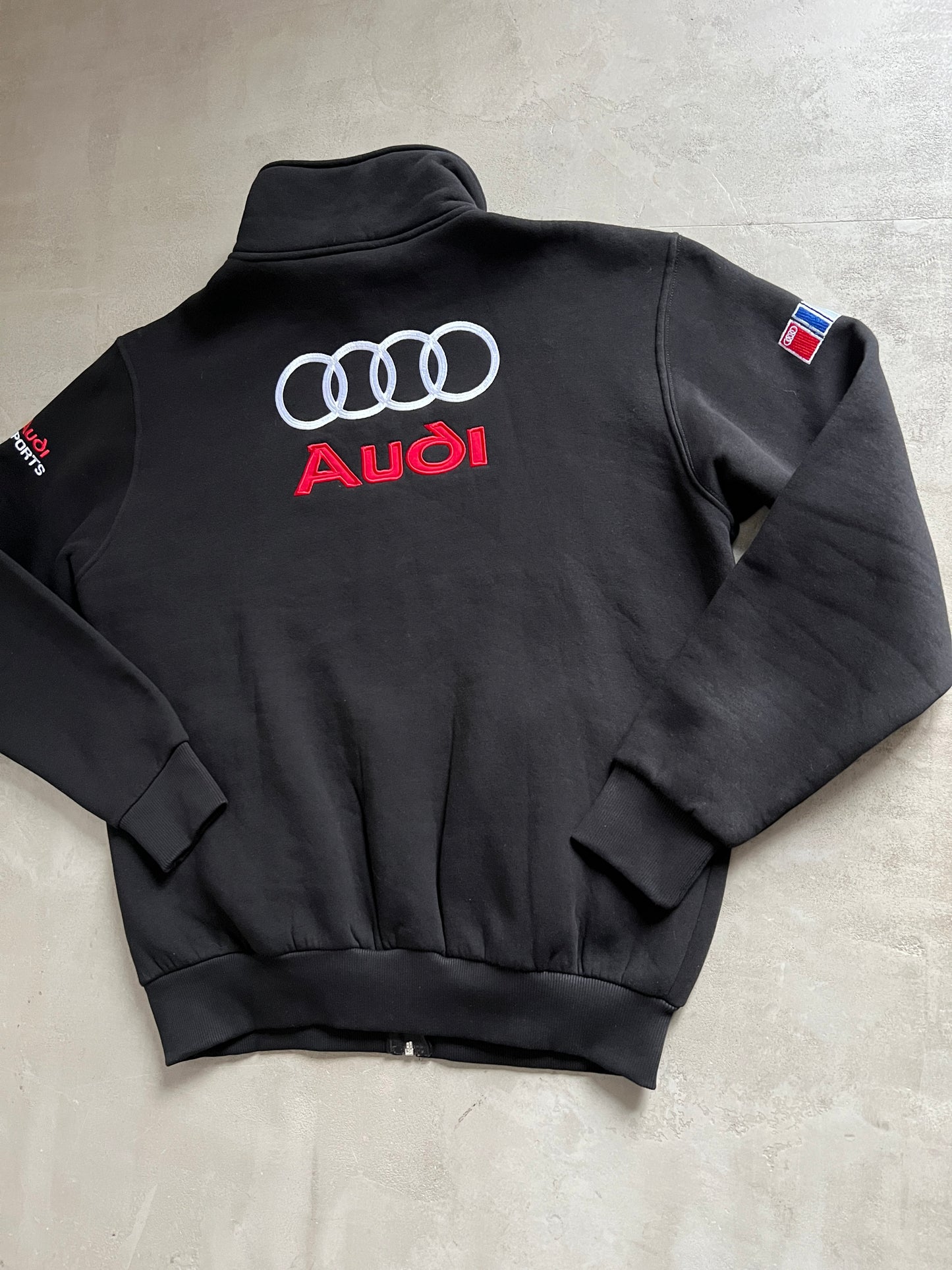 BLACK AUDI JACKET - 2000S - L/XL
